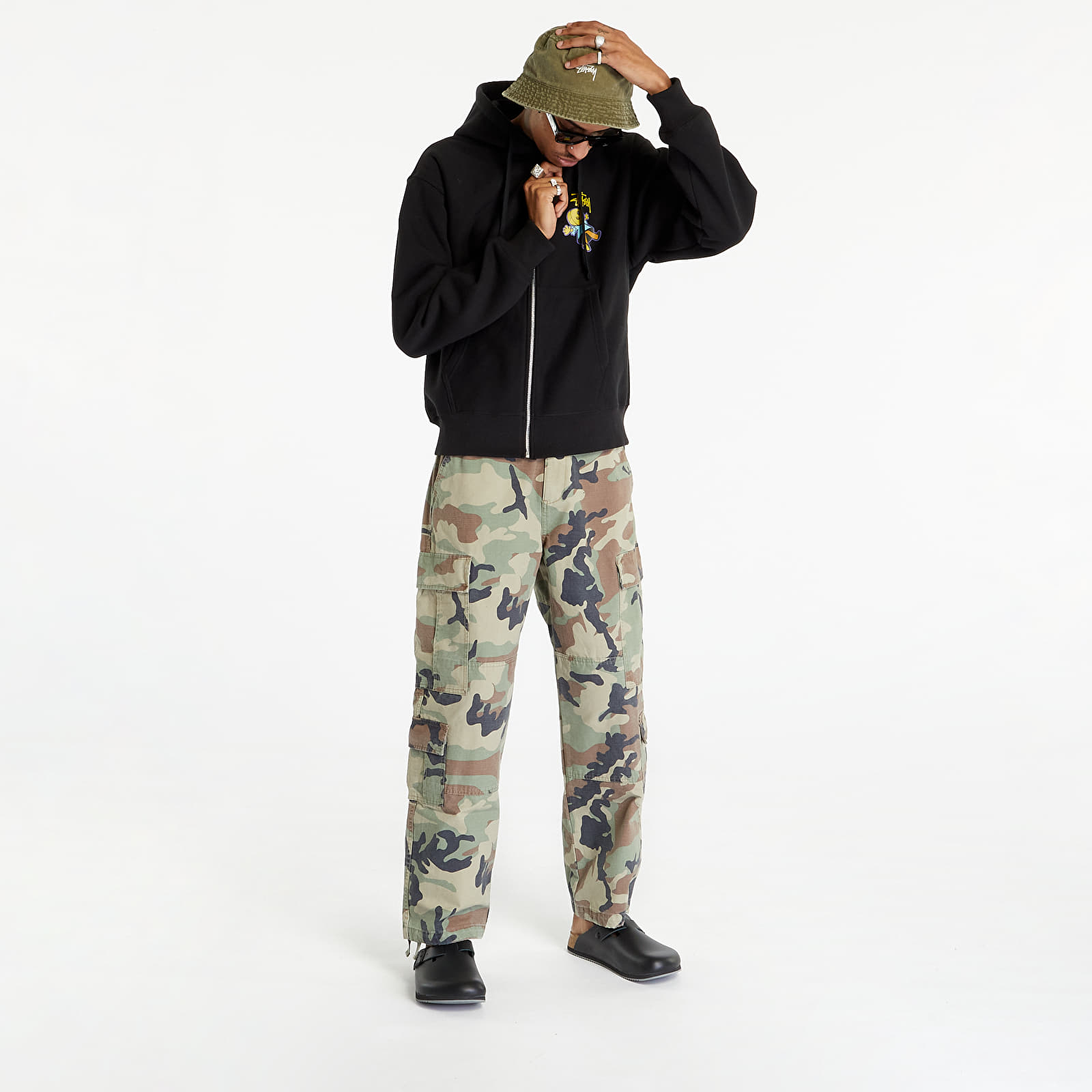 Hoodies and sweatshirts  Stüssy Dollie Zip Hoodie UNISEX Black