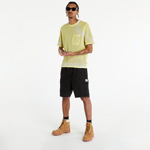 T-shirts Stüssy O'Dyed Mesh Crew UNISEX Tie Dye Yellow