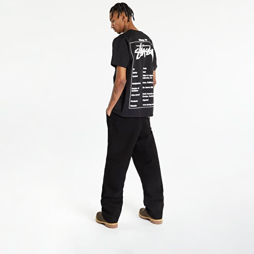 Stussy Wiki Tee UNISEX Black Footshop