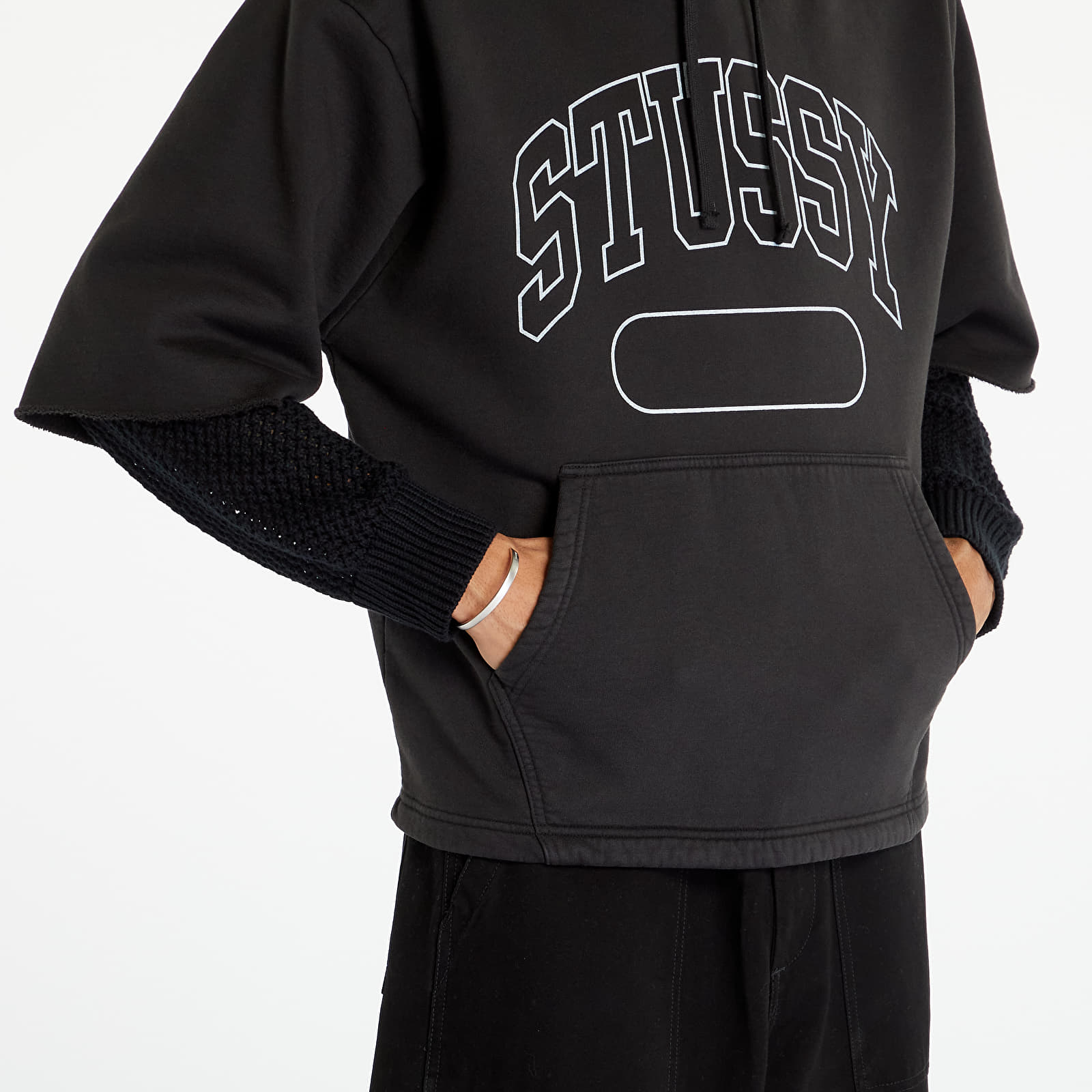 Stussy arch best sale applique hoodie