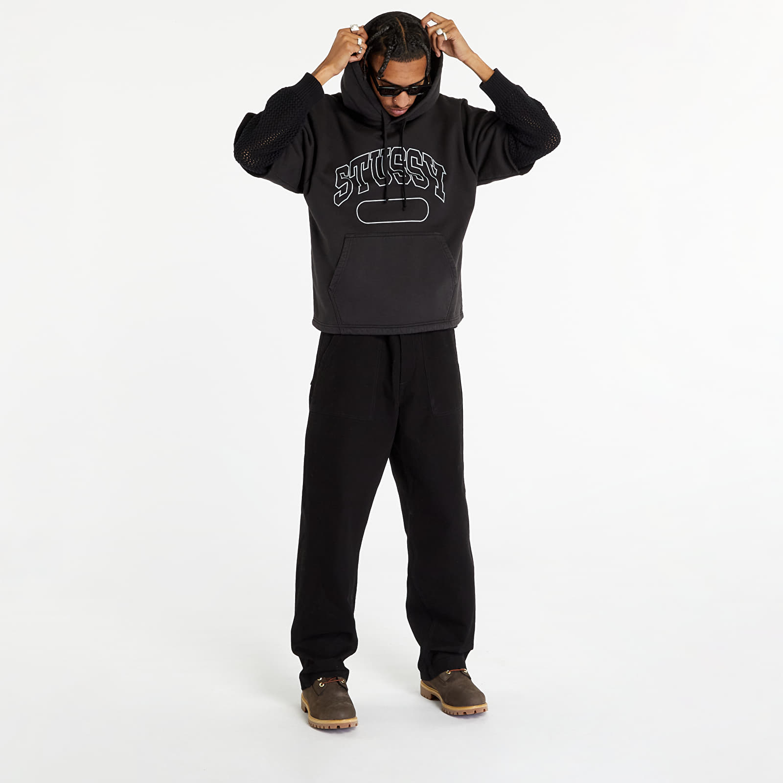 Mens stussy hotsell hoodie sale