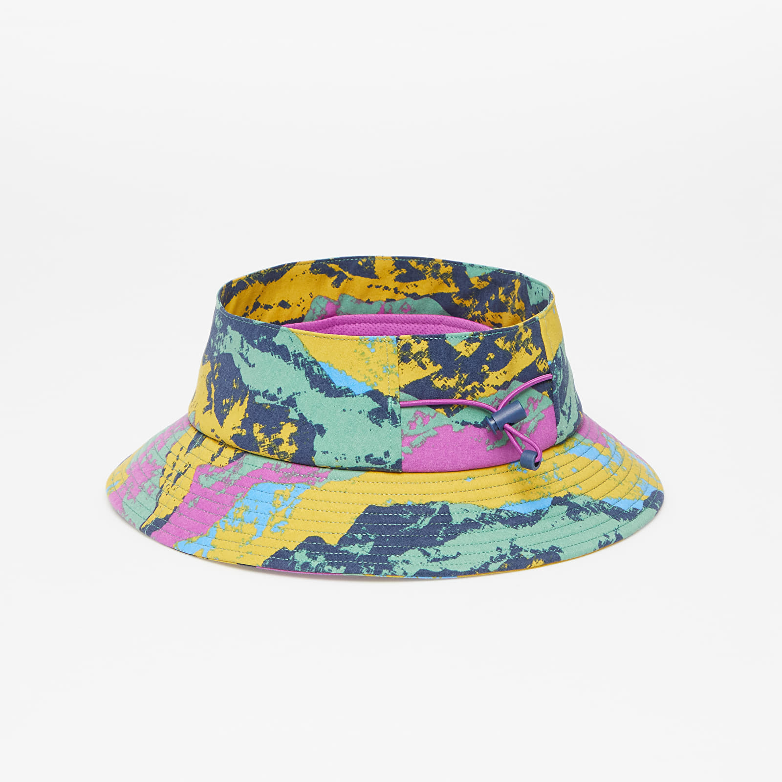 Bucket hats The North Face Class V Top Knot Bucket Arrowwood Yellow Mountain Panorama Print