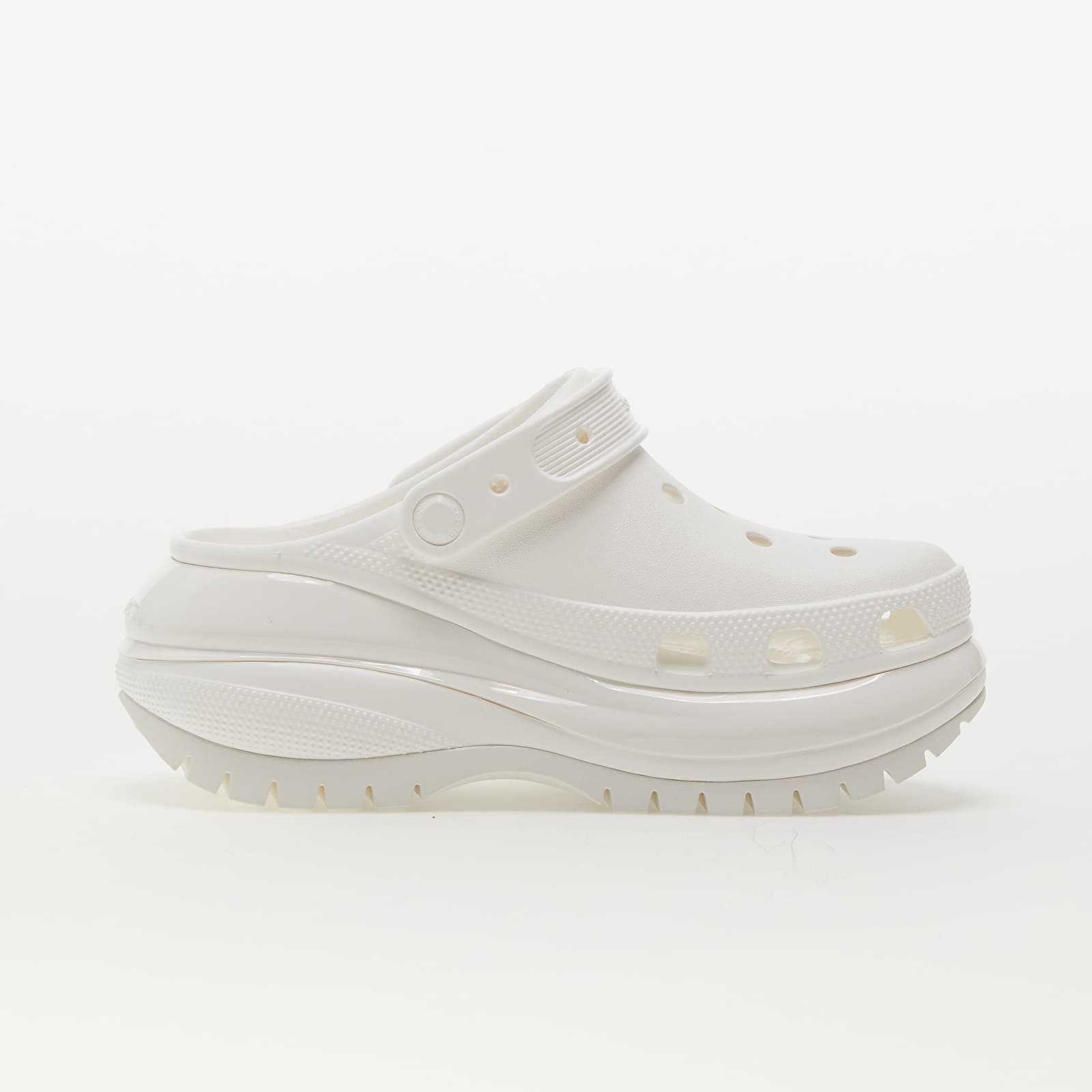 Men's shoes Crocs Classic Mega Crush Clog White