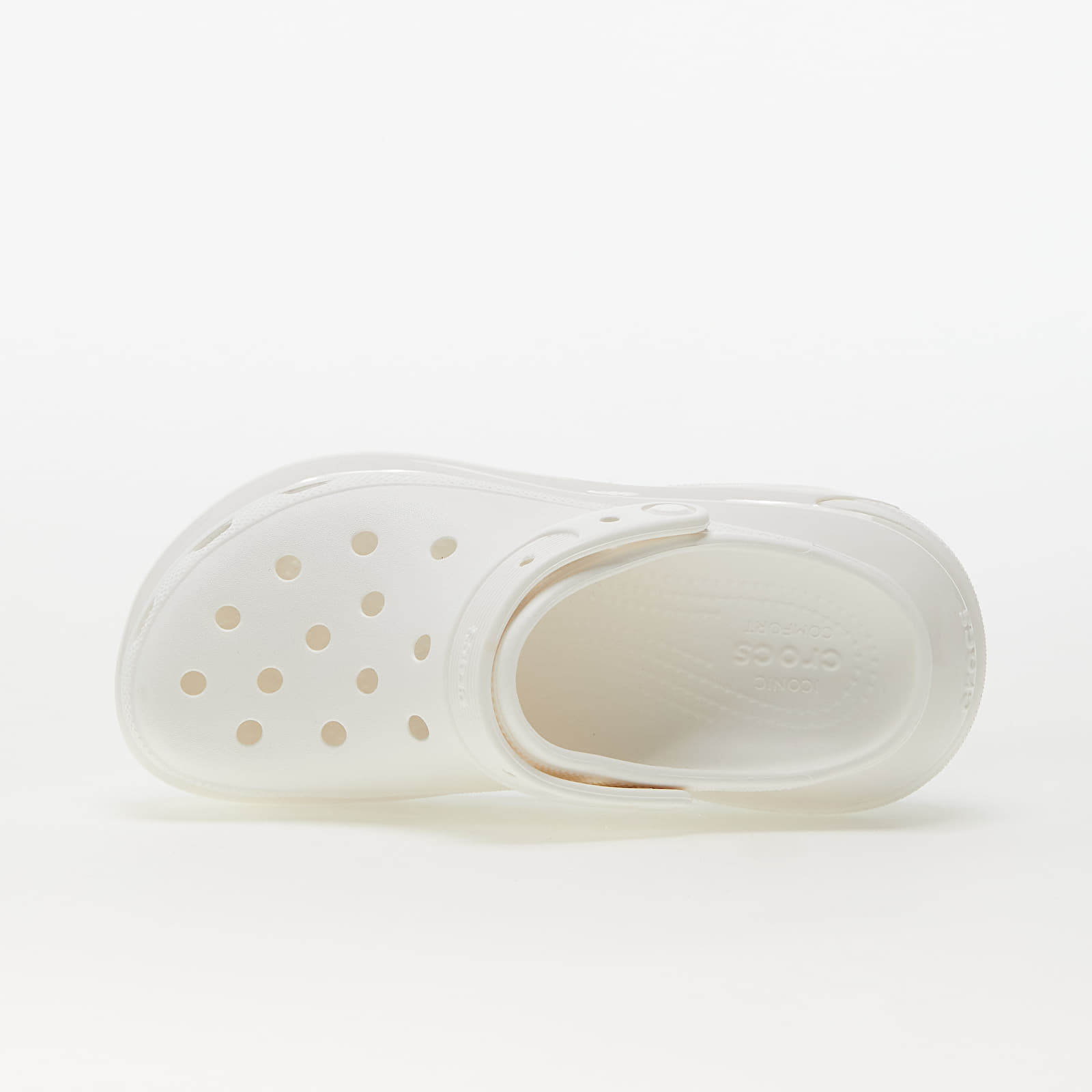 Men's shoes Crocs Classic Mega Crush Clog White