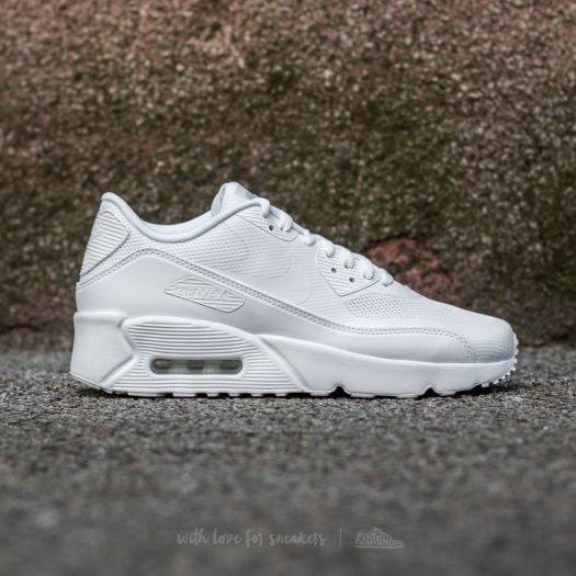 Nike air max 90 junior white best sale