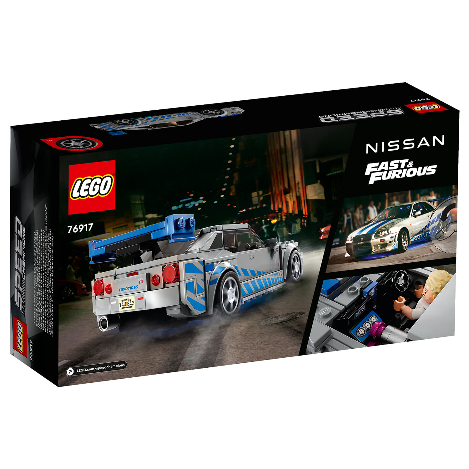 LEGO® készletek LEGO® Speed Champions 76917 2 Fast 2 Furious Nissan Skyline GT-R (R34)