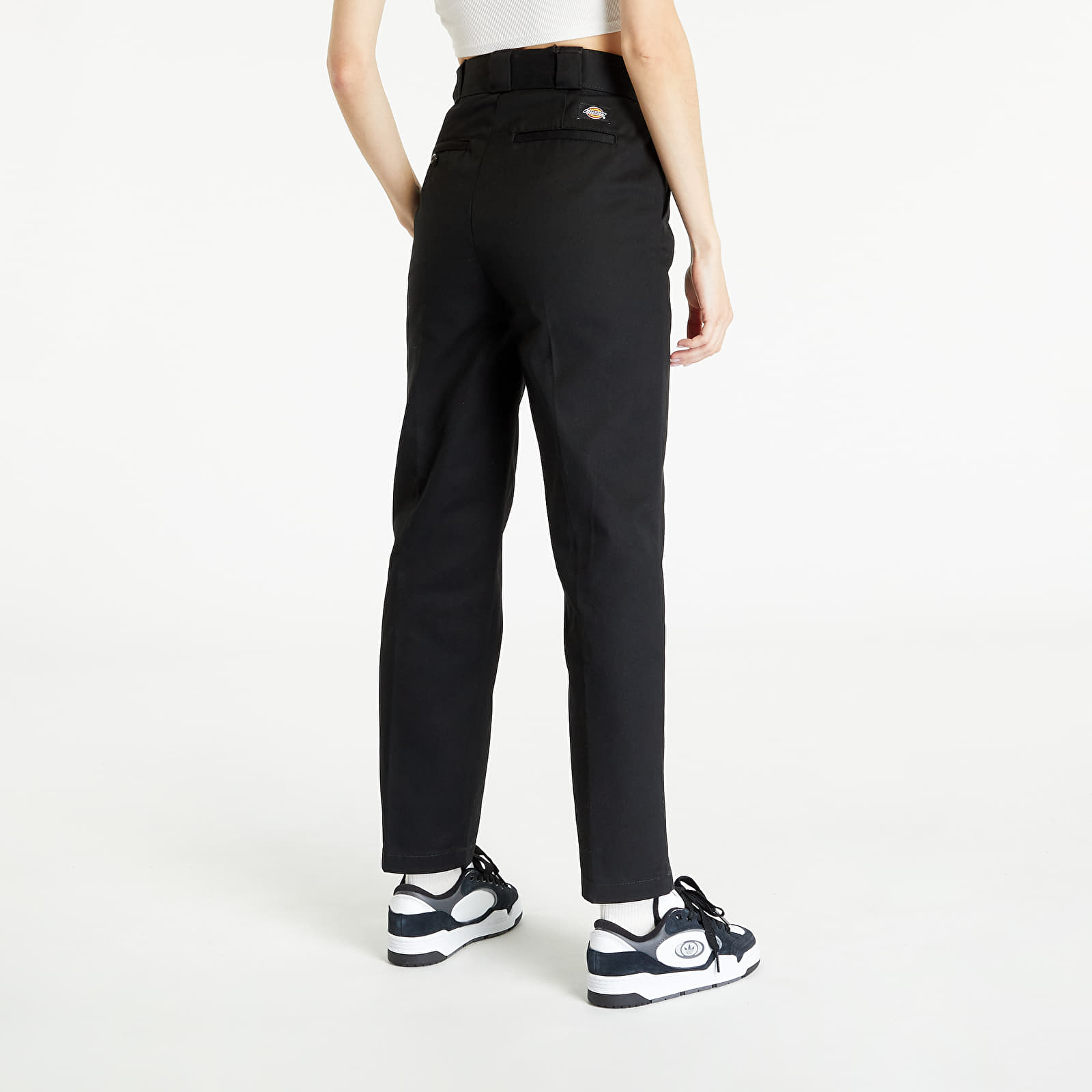 Džíny a kalhoty Dickies Phoenix Cropped Trousers Black