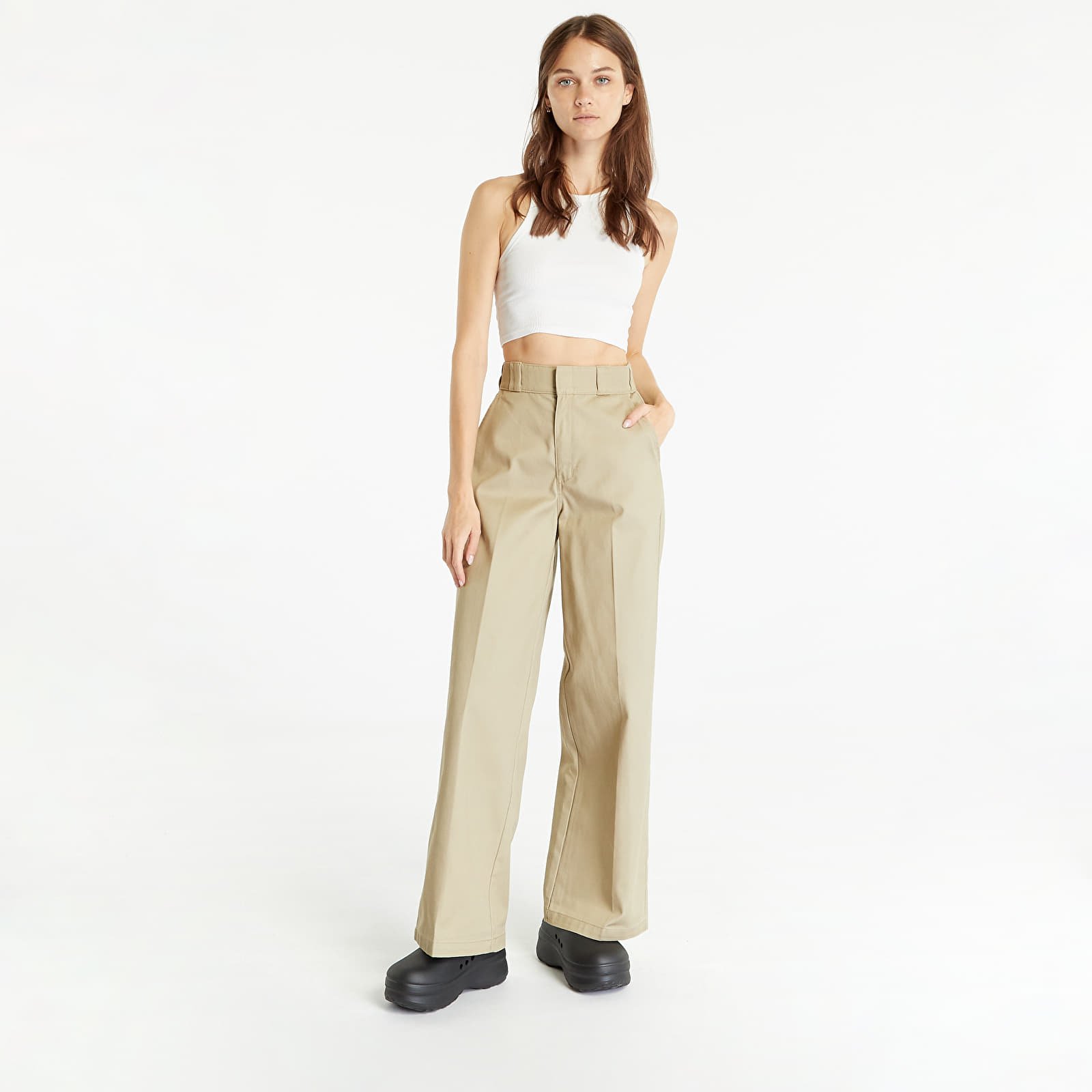 Hlače Dickies Grove Hill Trousers Khaki
