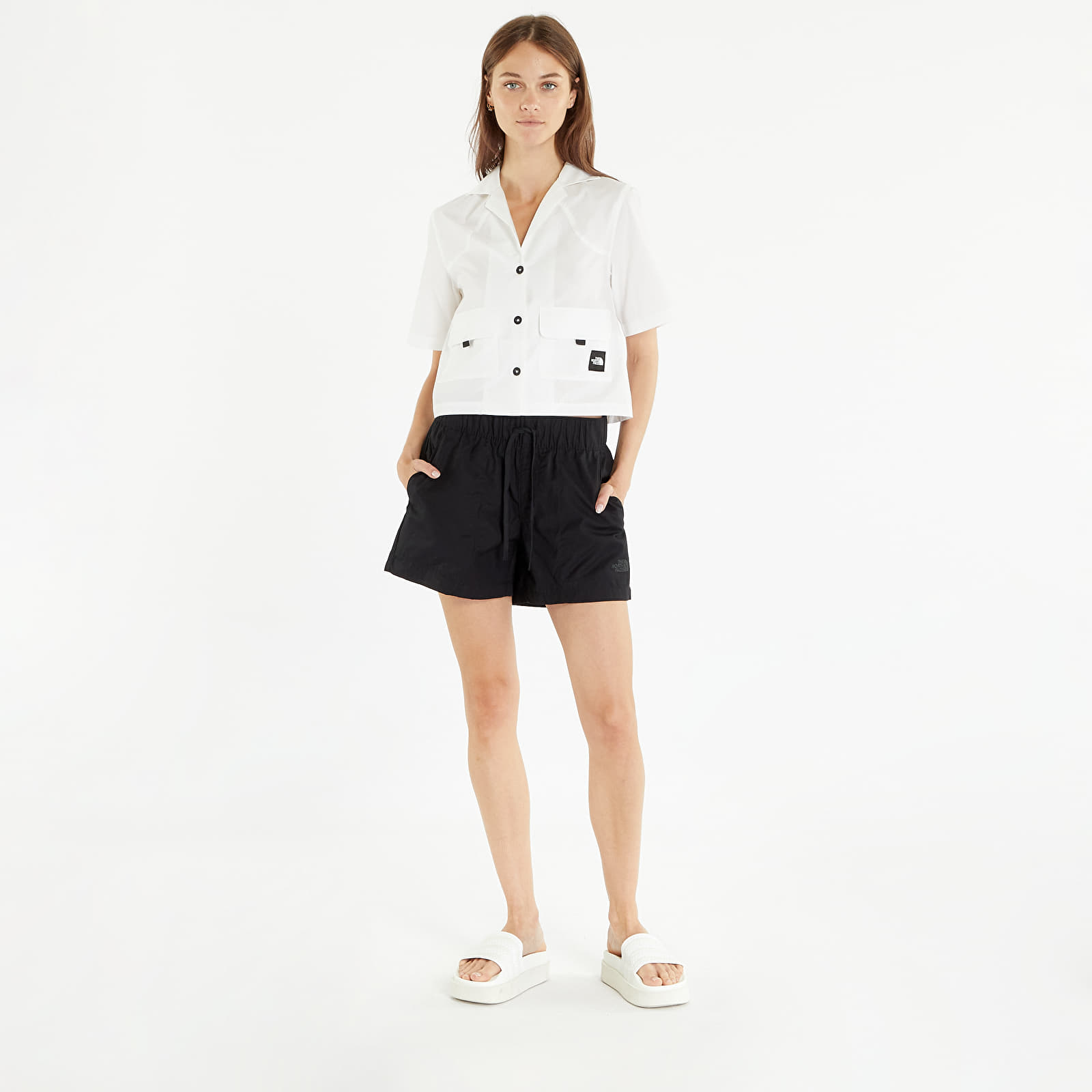 Camisas The North Face Boxy S/S Shirt TNF White