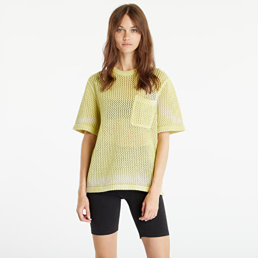 T-shirts Stüssy O'Dyed Mesh Crew UNISEX Tie Dye Yellow T-shirts Stüssy O'Dyed Mesh Crew UNISEX Tie Dye Yellow