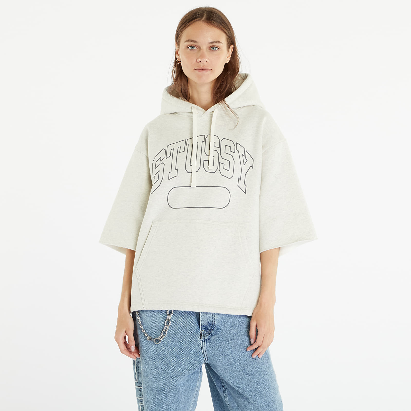 Stussy cropped deals hoodie