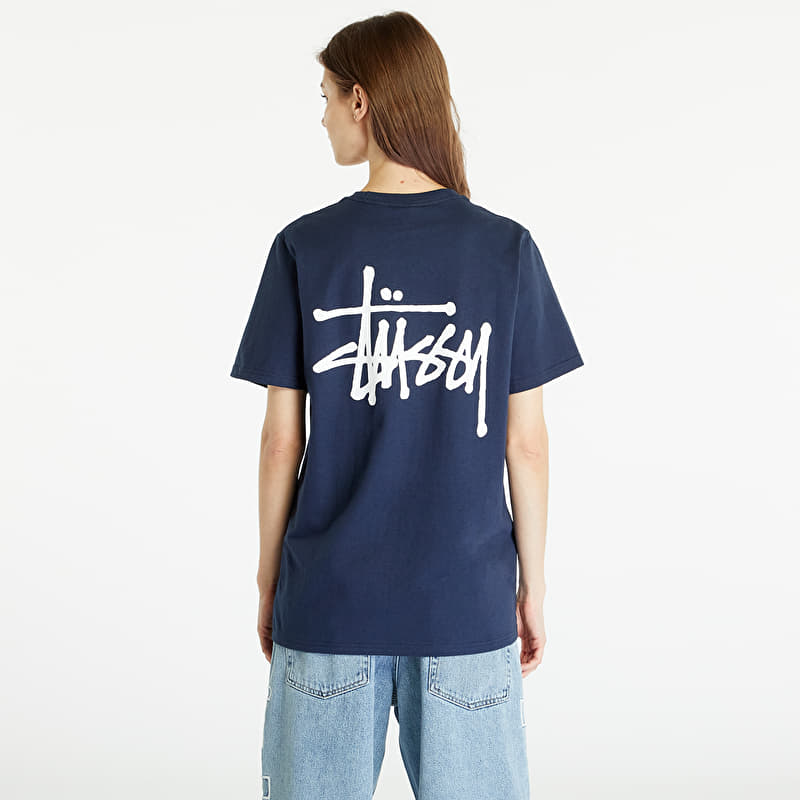 T-shirts Stüssy Basic Stussy Short Sleeve Tee UNISEX Navy (1904870