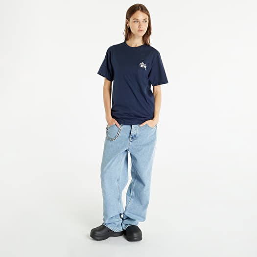 【Stussy】◆Basic Stussy T-Shirt Navy◆大人気・関税込◆ T-shirts Stüssy Basic Stussy Short Sleeve Tee UNISEX Navy