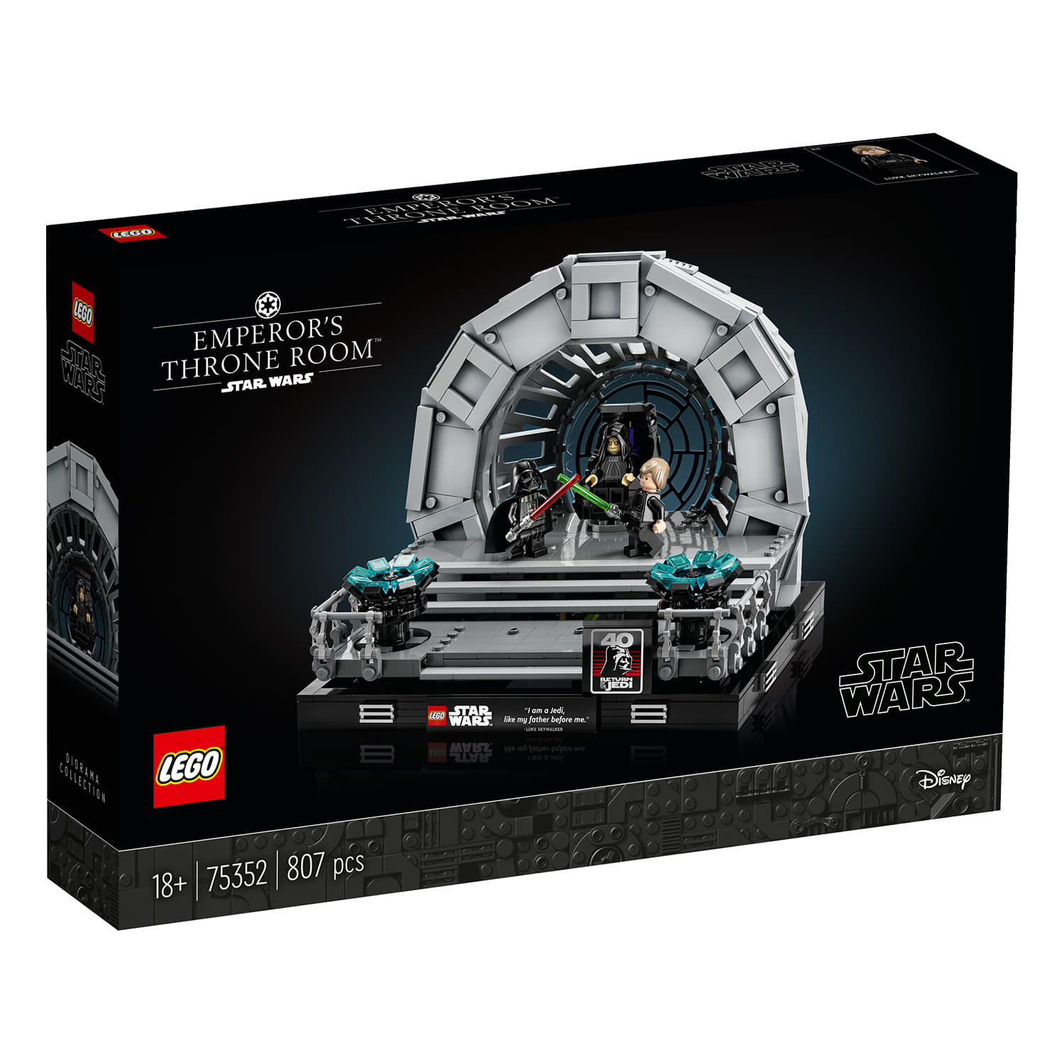 LEGO® kits LEGO® Star Wars™ 75352 Emperor's Throne Room™ Diorama