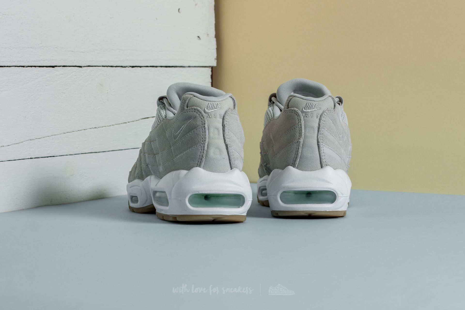 Men s shoes Nike Air Max 95 Premium Light Bone Light Bone Footshop