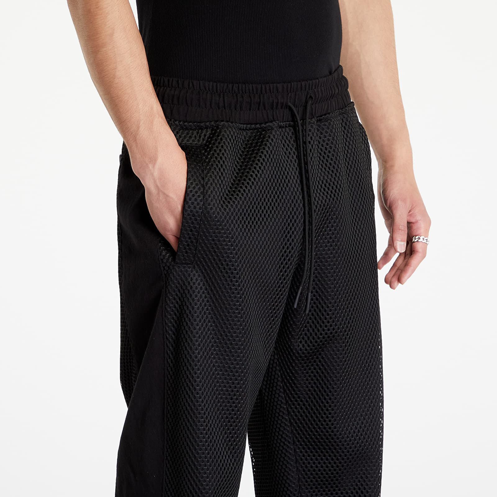 Pantaloni și blugi PLEASURES Chicago Track Pant Black