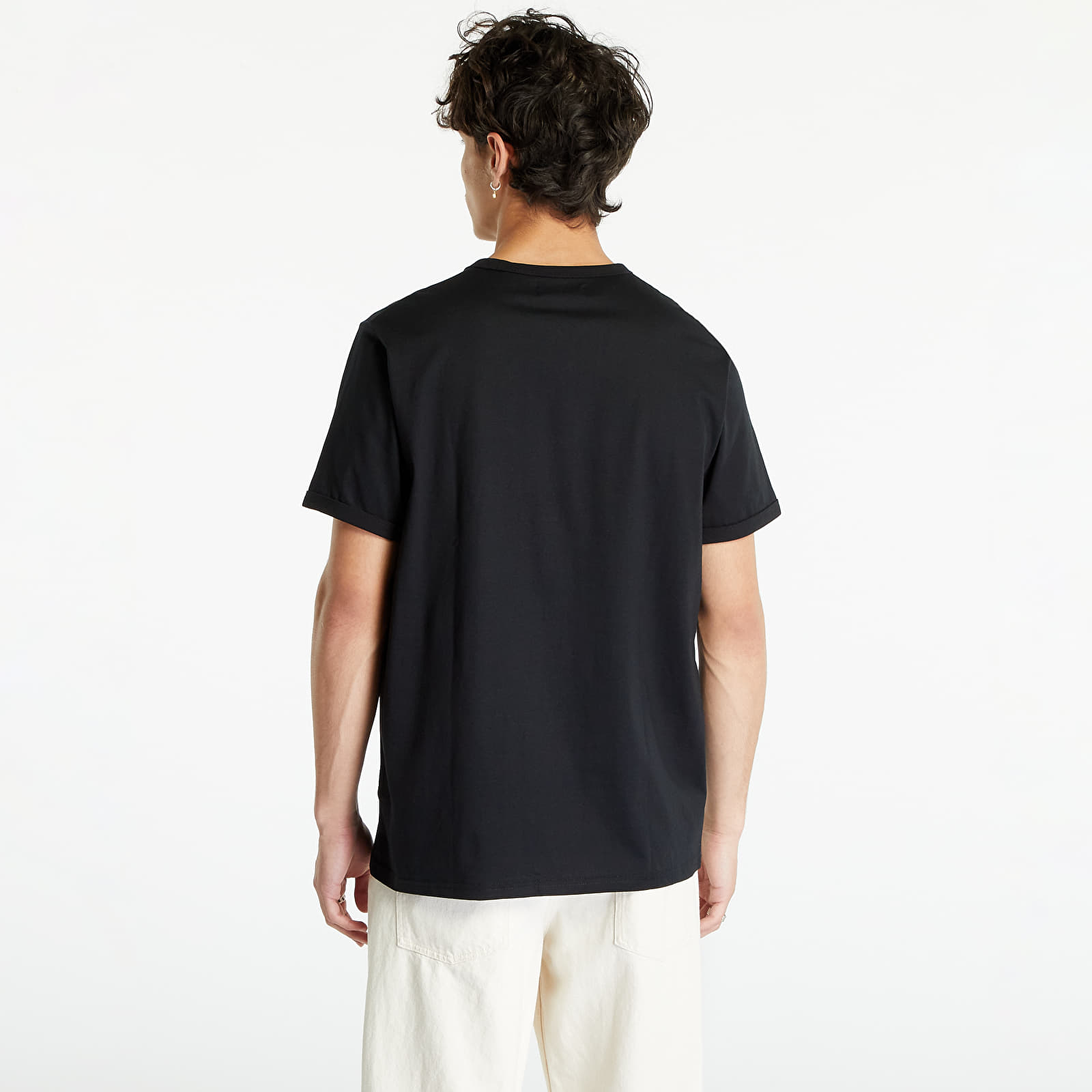Camisetas FRED PERRY Ringer Tee Black