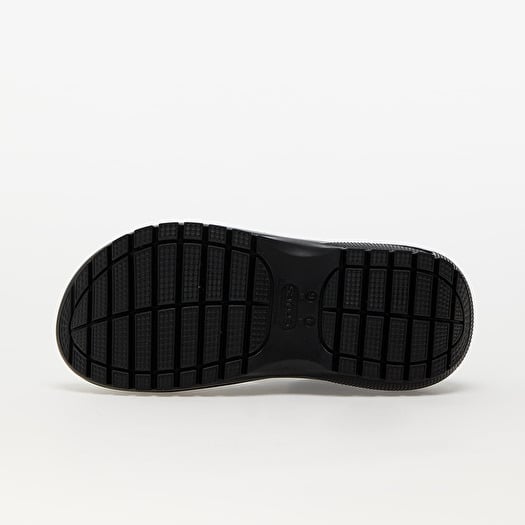 Herren Sneaker und Schuhe Crocs Classic Mega Crush Sandal Black Footshop