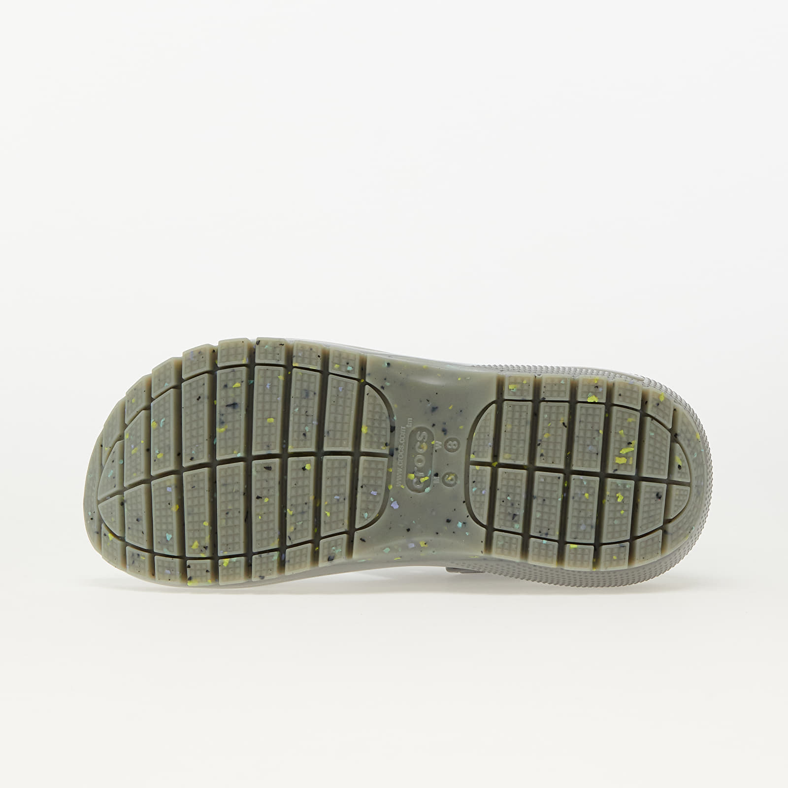 Buty męskie Crocs Classic Mega Crush Sandal Light Grey