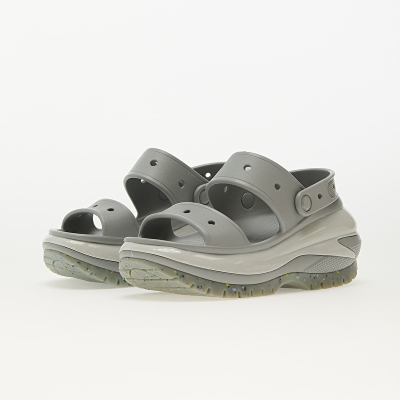 Men's shoes Crocs Classic Mega Crush Sandal Light Grey (207989-007