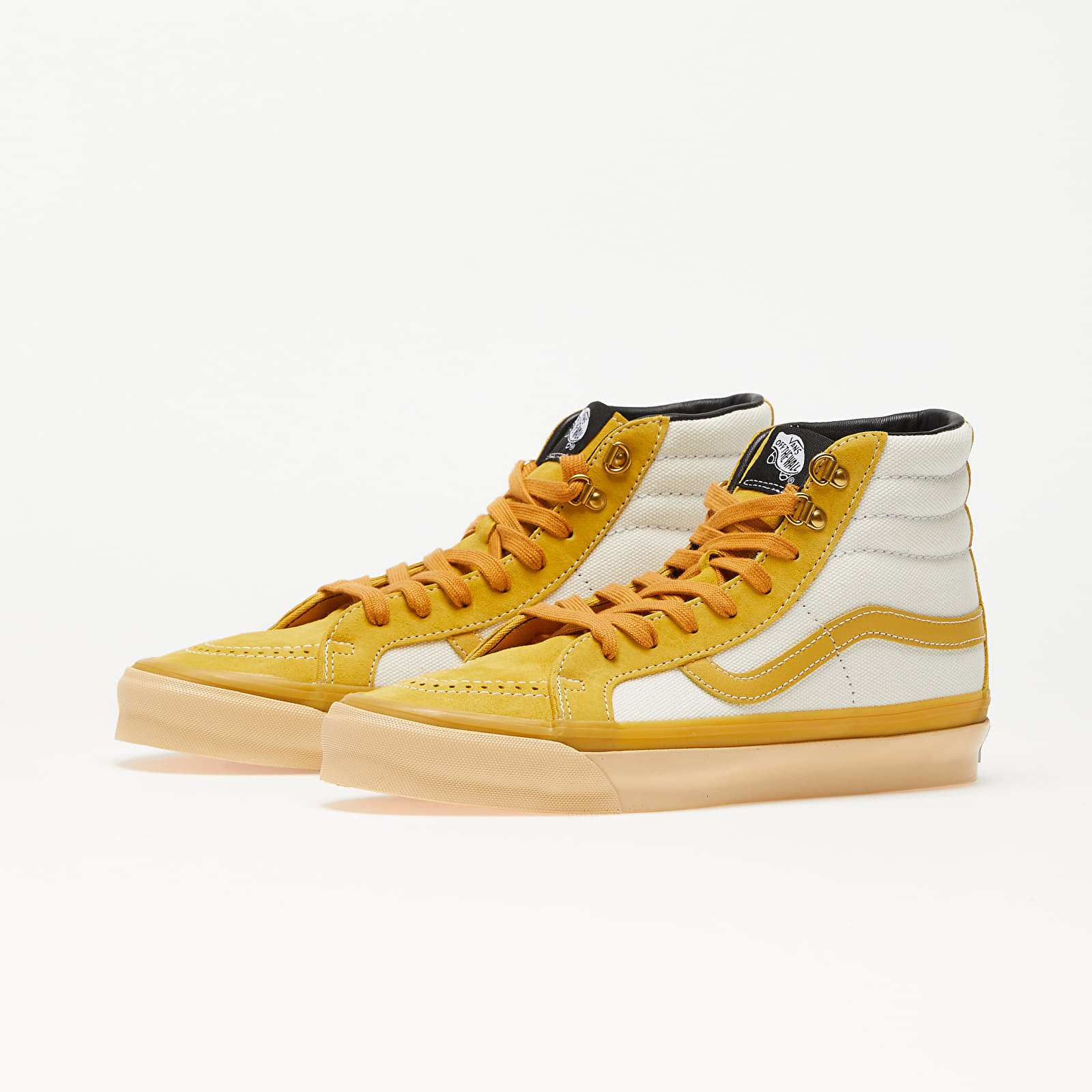 Încălțăminte și sneakerși pentru bărbați Vans Vault OG SK8-Hi LX Table Scraps Brown