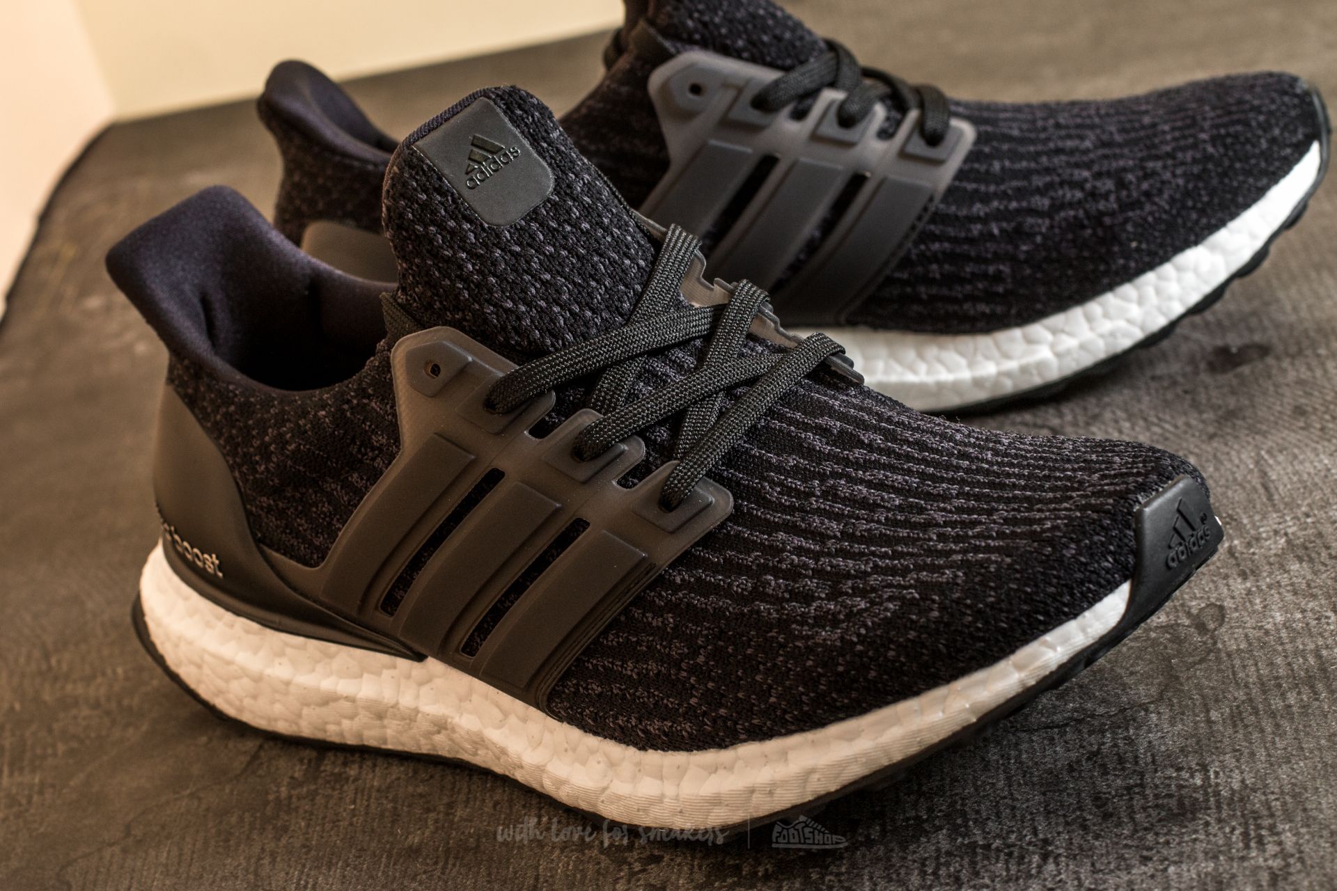 Women s shoes adidas Ultra Boost w Core Black Dark Grey Footshop