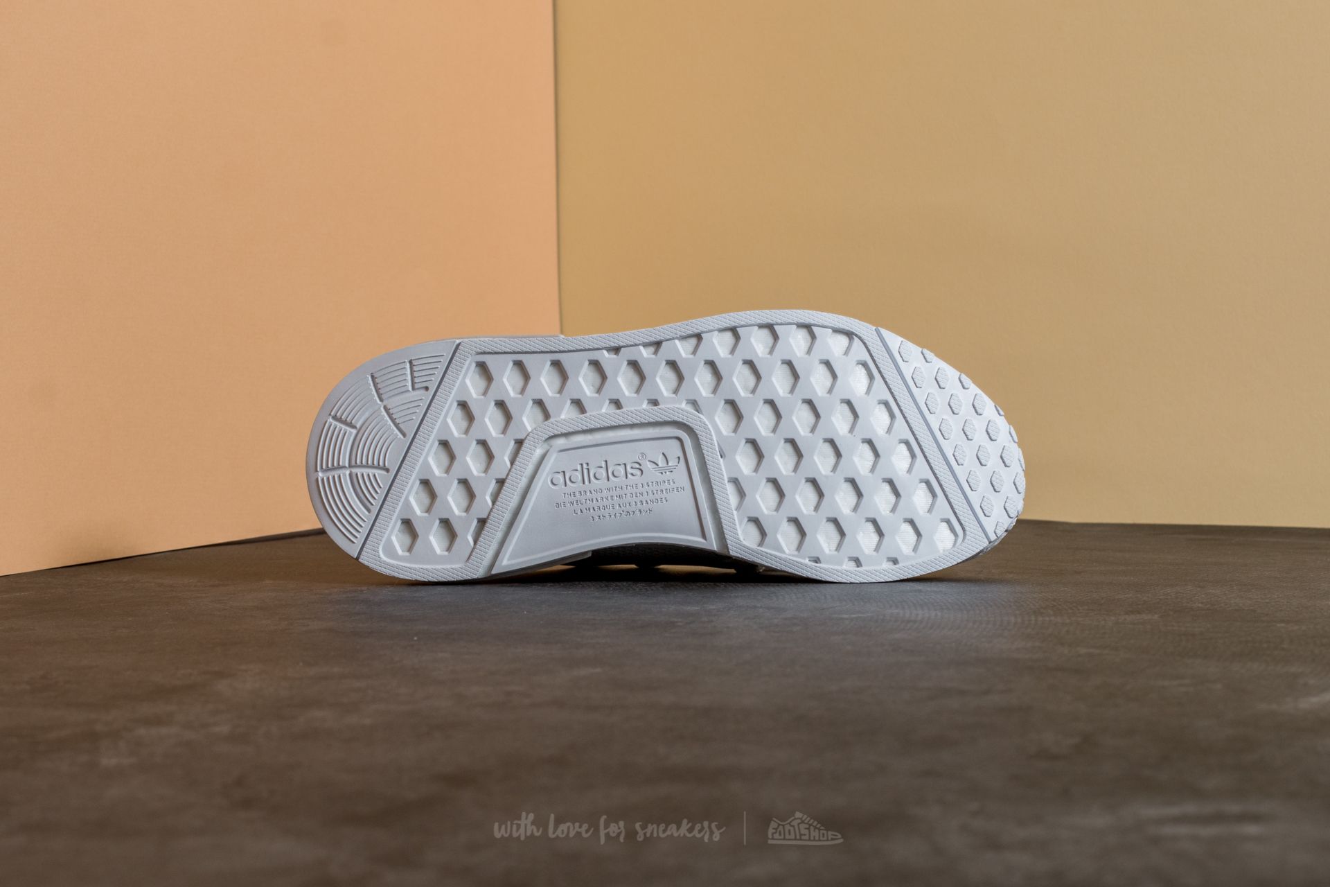 Women s shoes adidas NMD XR1 Primeknit W Ftw White Pearl Grey Pearl Grey Footshop