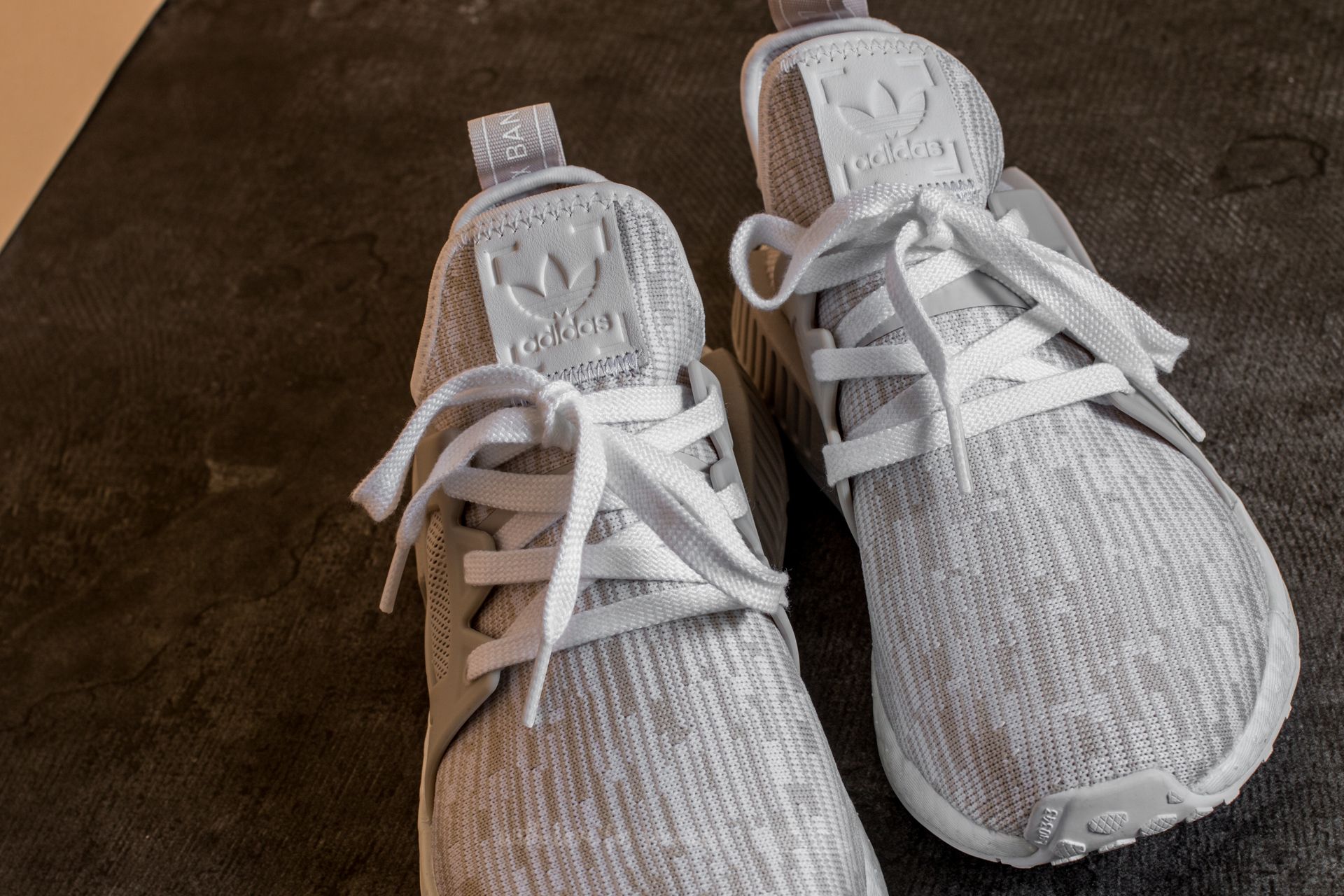 Women s shoes adidas NMD XR1 Primeknit W Ftw White Pearl Grey Pearl Grey Footshop