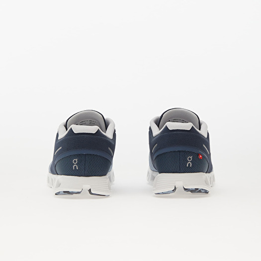 On M Cloud 5 Fuse Storm/ Chambray | Footshop display picture 1