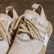 Adidas nmd r1 primeknit linen khaki on sale