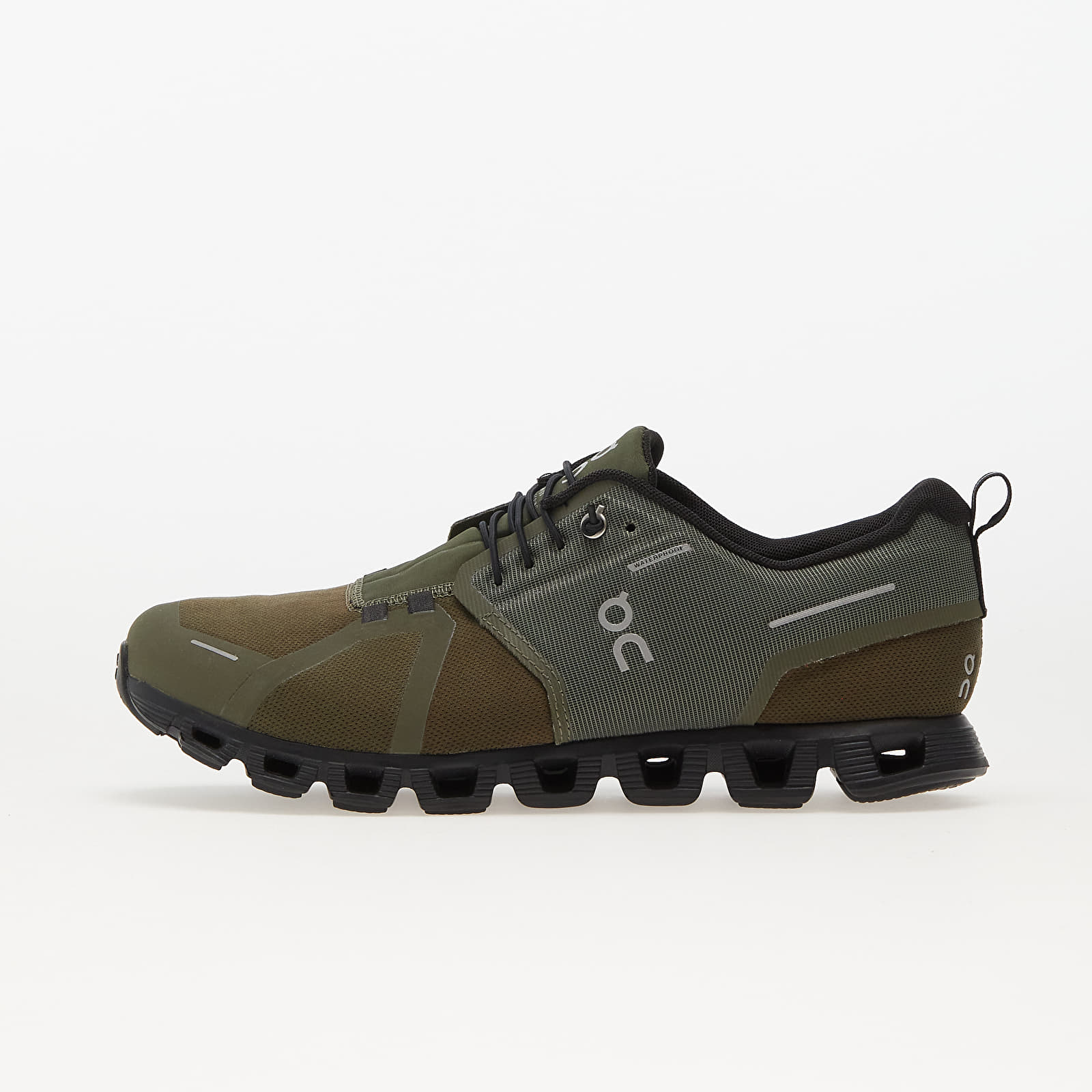 Men's shoes On M Cloud Waterproof Olive/ Black