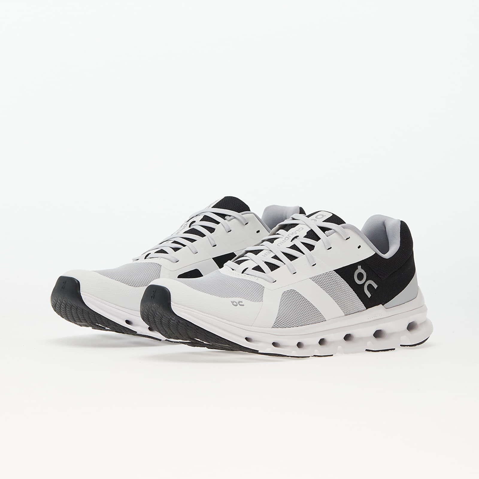 Herren Sneaker und Schuhe On M Cloudrunner Glacier/ Black