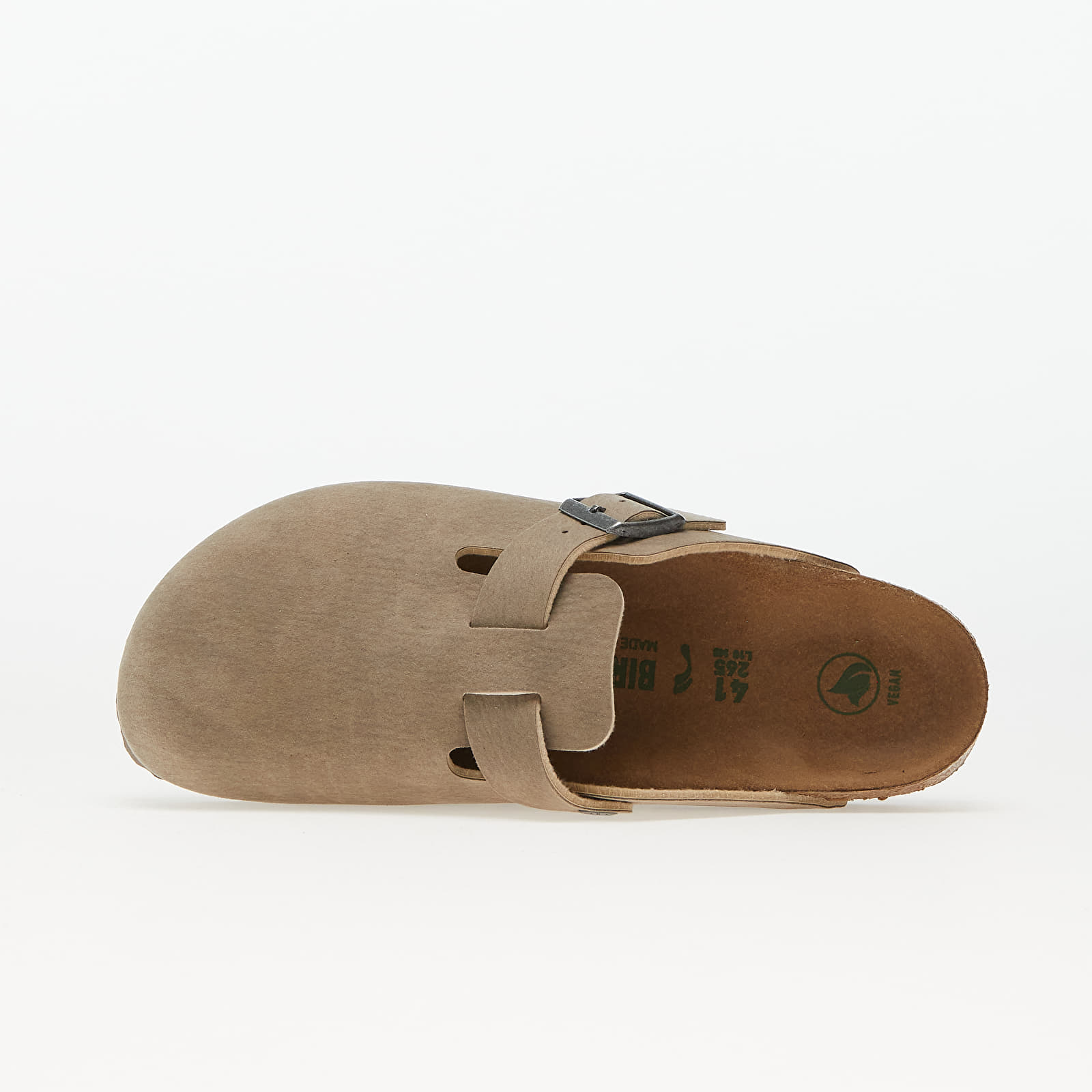 Men's shoes Birkenstock Boston Micro Fibre Desert Dust Gray Taupe ...