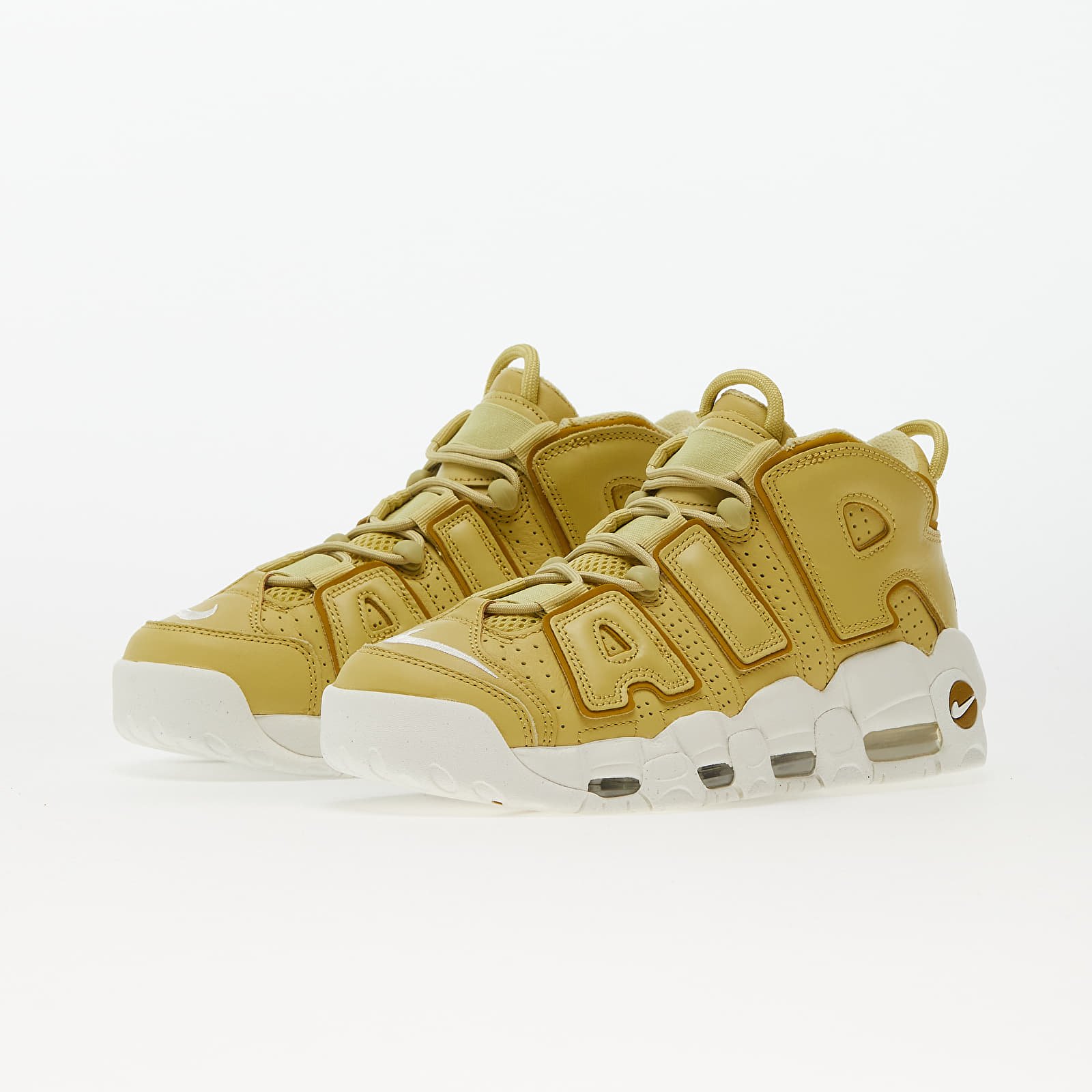 Női cipők Nike Air More Uptempo Buff Gold/ Bronzine-Sail