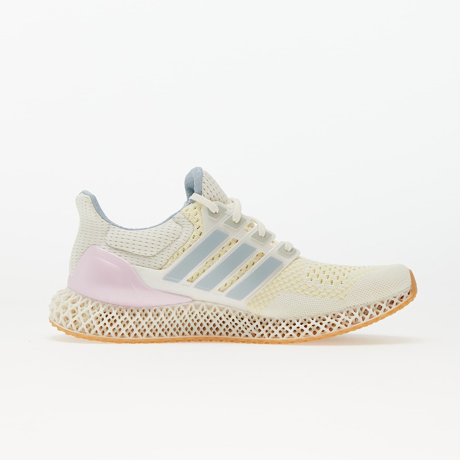 Мъжки кецове и обувки adidas Ultra 4D Off White/ Wonder Blue/ Orchid Fuchsia