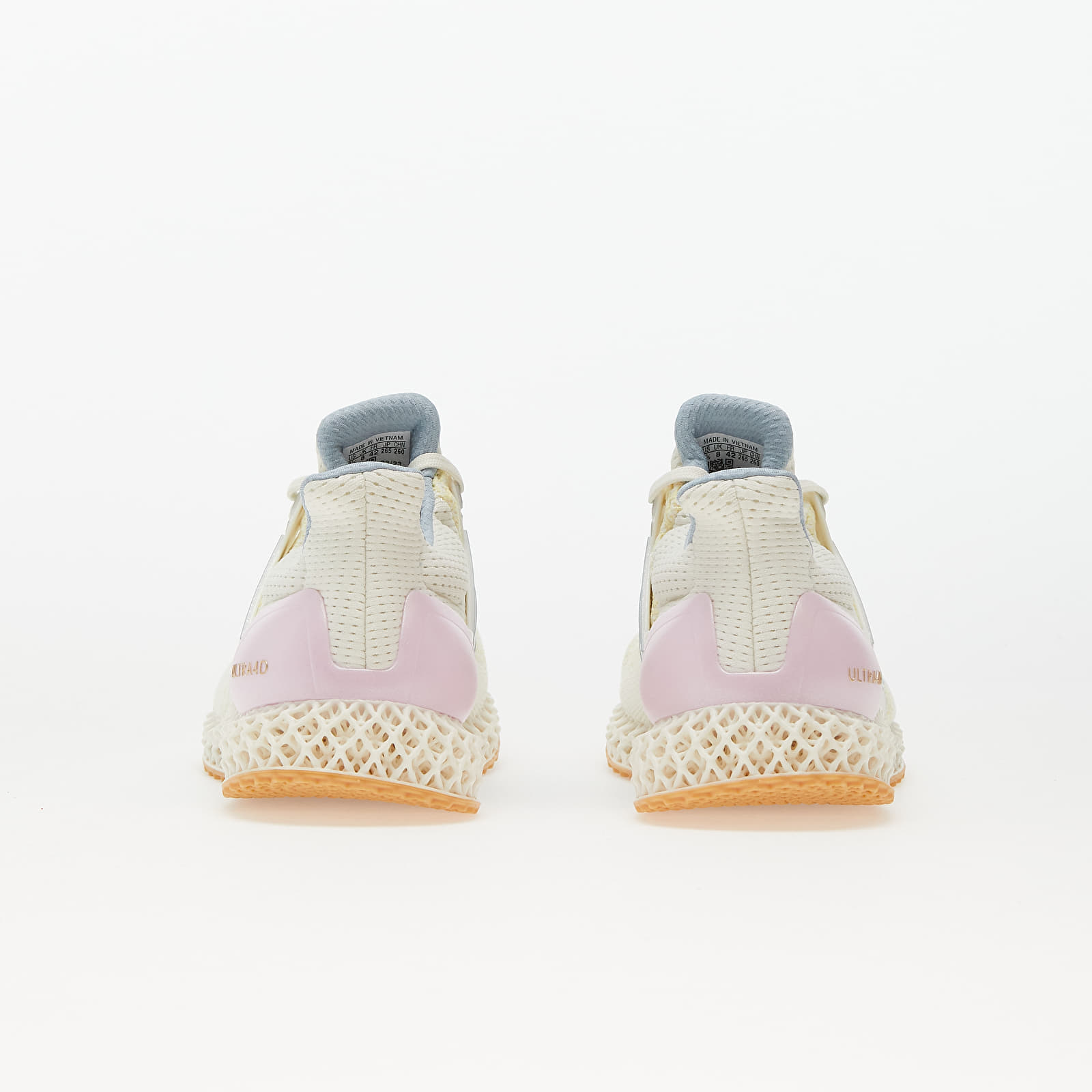 Мъжки кецове и обувки adidas Ultra 4D Off White/ Wonder Blue/ Orchid Fuchsia