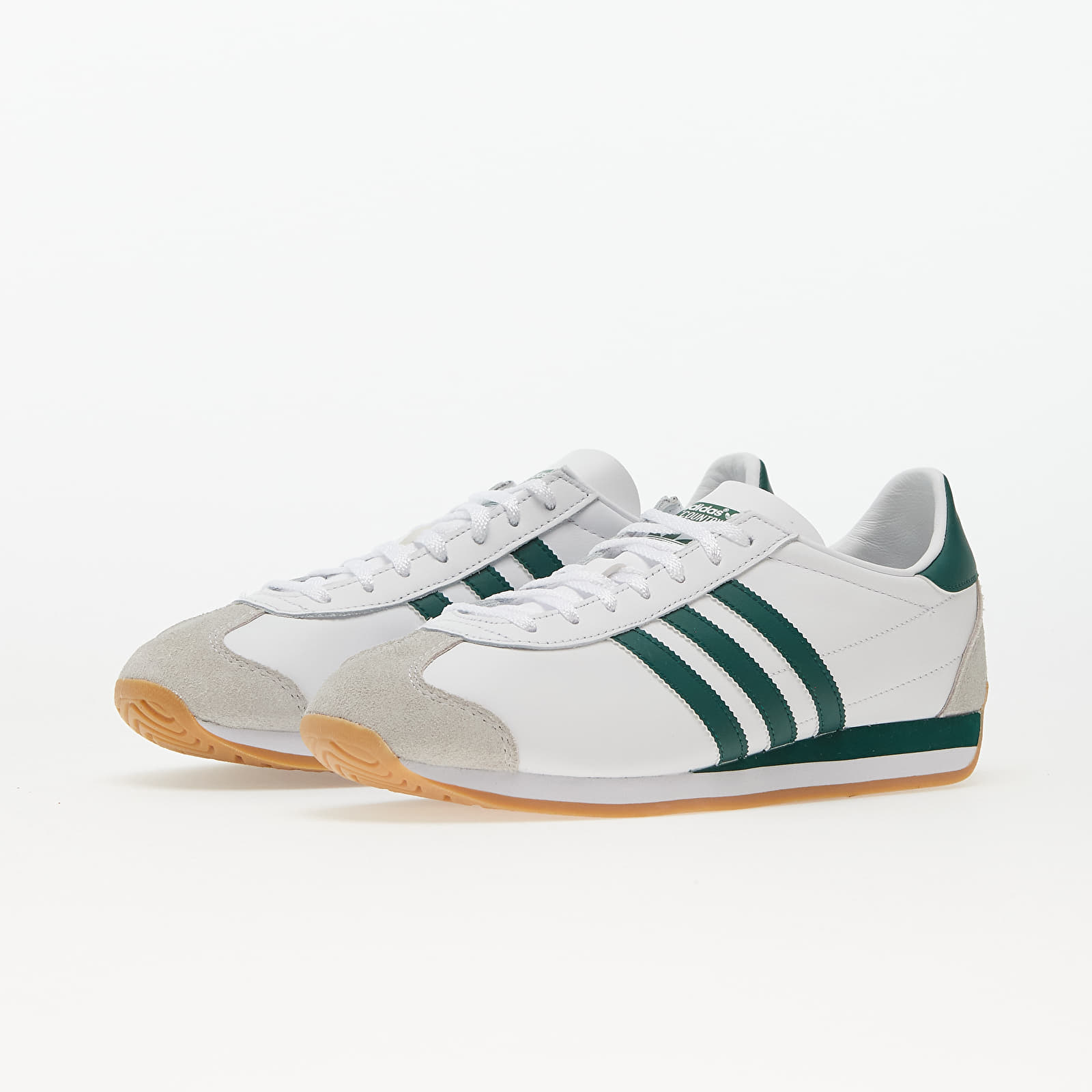Men's shoes adidas Country Og Ftw White/ Collegiate Green/ Ftw White |  Footshop