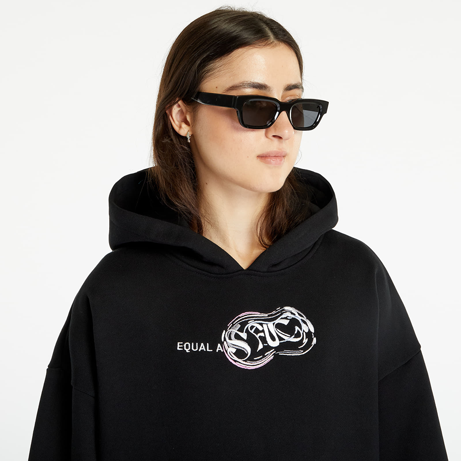 Puloverji   Footshop Proud Hoodie UNISEX Black