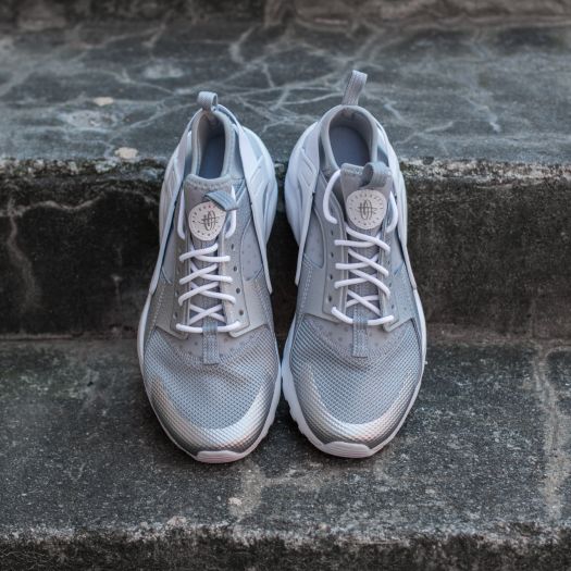 Women s shoes Nike Air Huarache Run Ultra GS Metallic Silver Footshop
