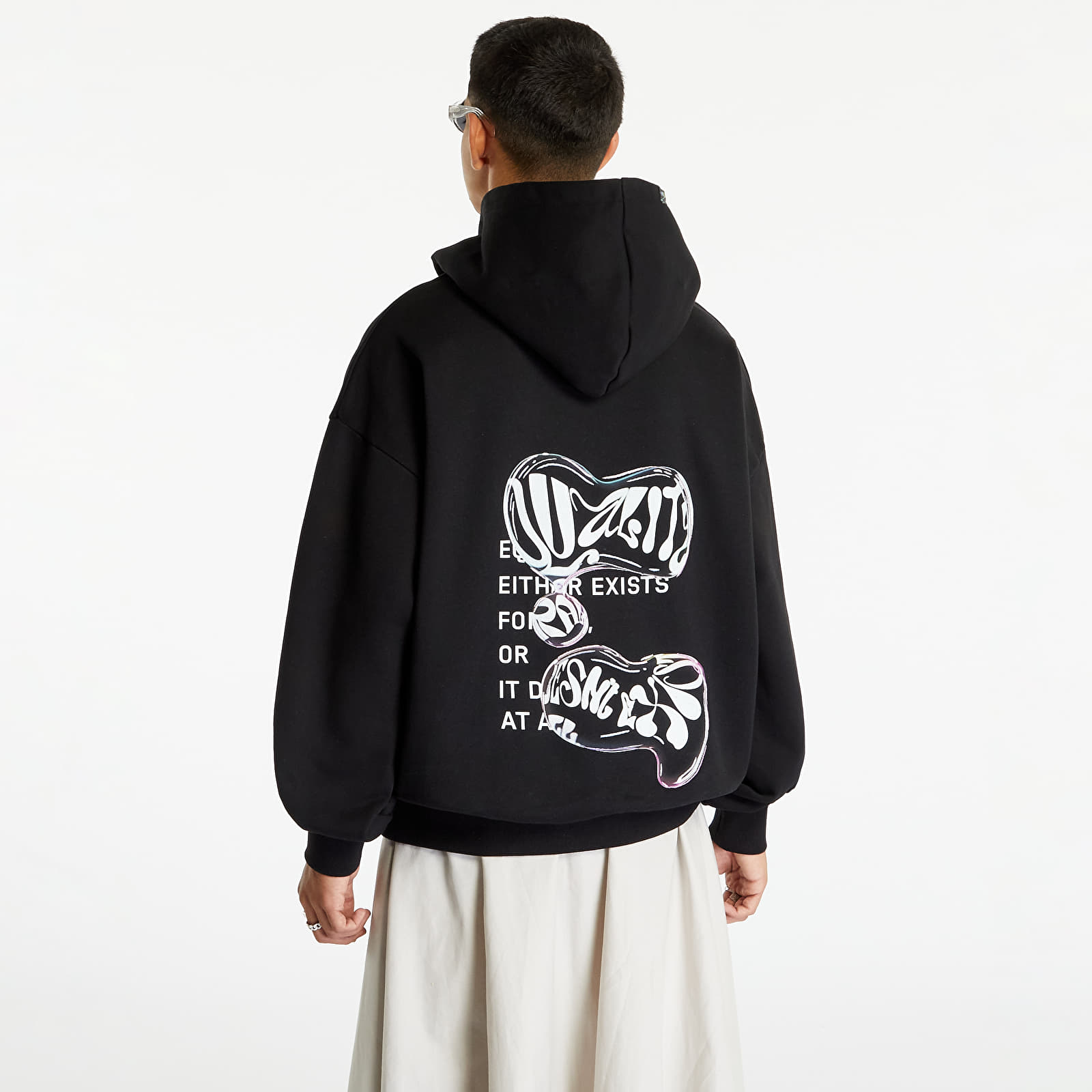 Puloverji   Footshop Proud Hoodie UNISEX Black