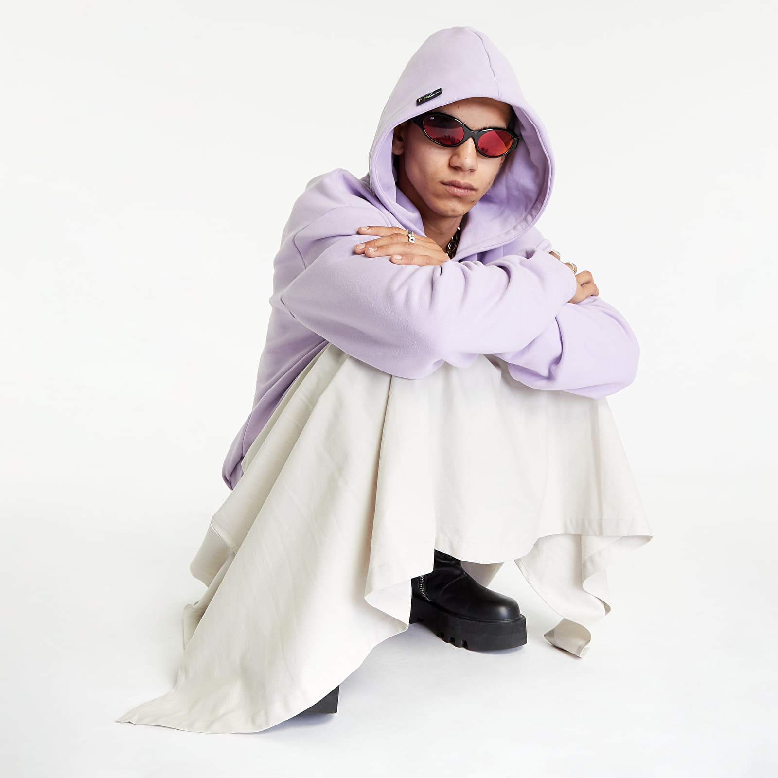 Hoodies and sweatshirts  Footshop Proud Hoodie UNISEX Lilac