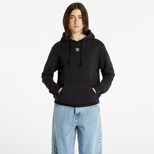 Hoodie Black sweatshirts Essentials Adicolor Hoodies Footshop | and Regular adidas