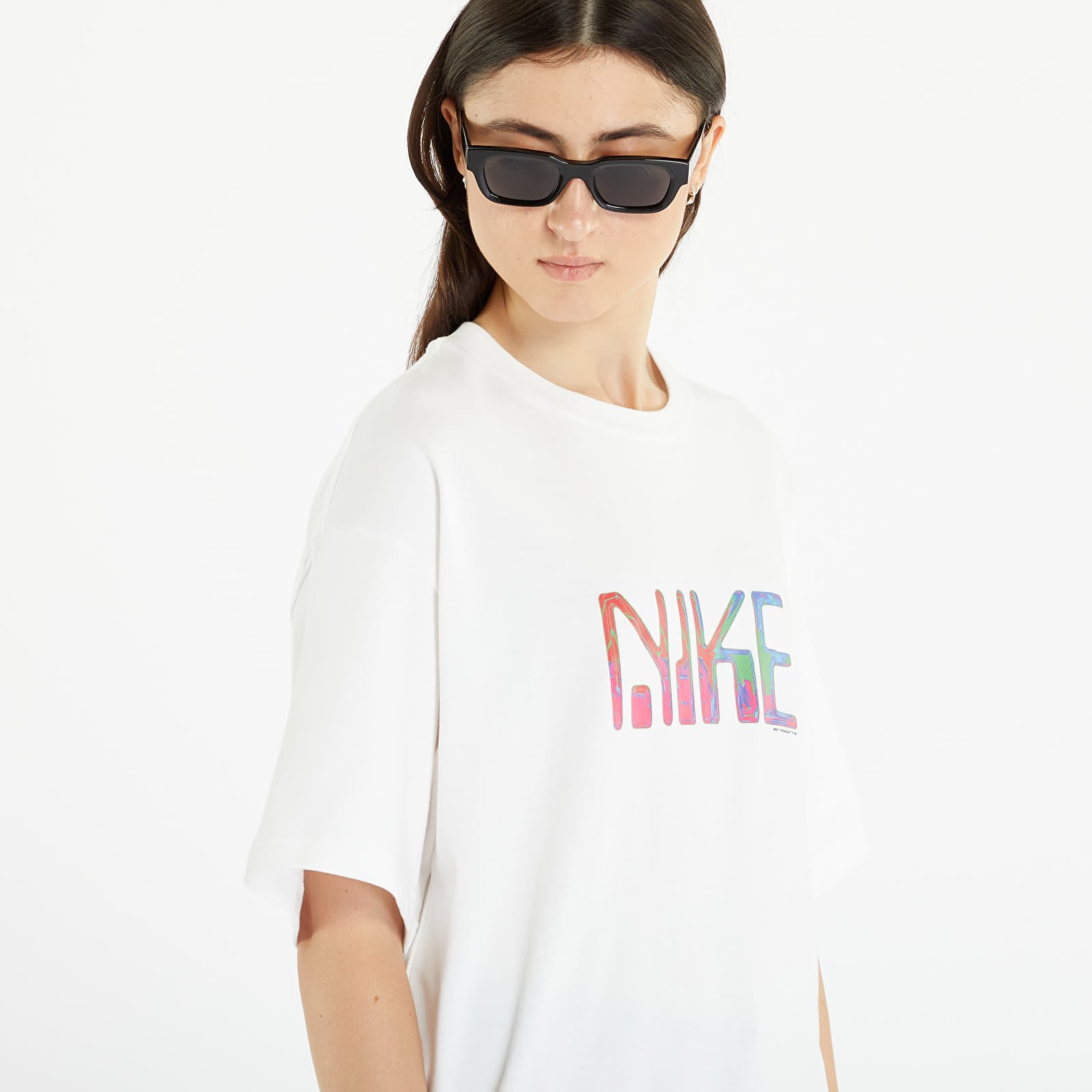 Girls nike sales crop top