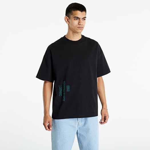T shirts Carhartt WIP Short Sleeve Signature T Shirt Black Footshop