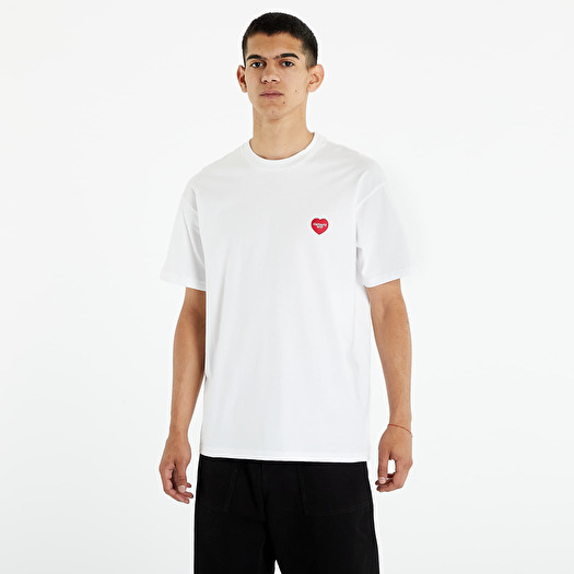 T-Shirts Carhartt WIP Short Sleeve Double Heart T-Shirt White | Footshop