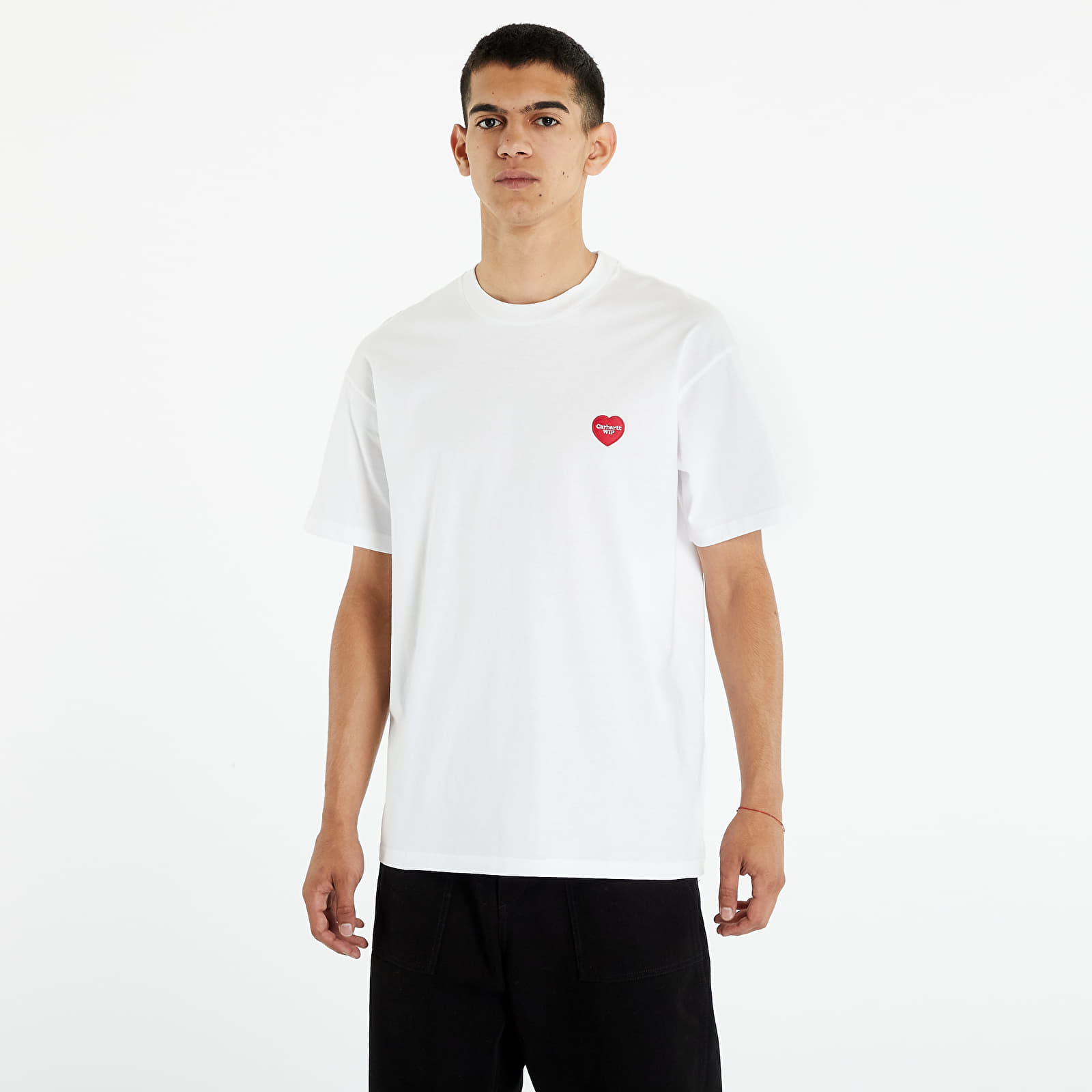 Majice i košulje Carhartt WIP Short Sleeve Double Heart T-Shirt White