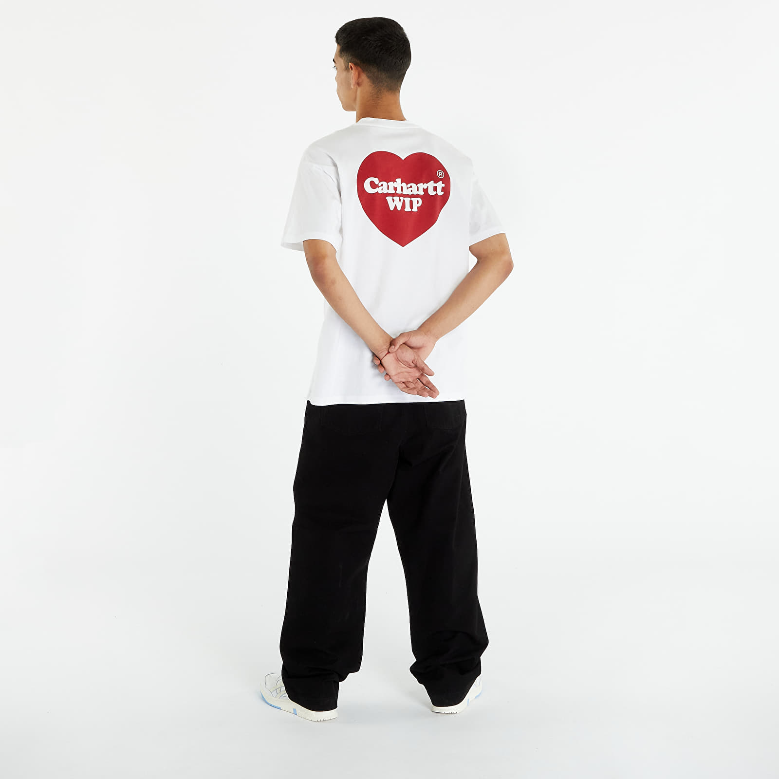 Majice i košulje Carhartt WIP Short Sleeve Double Heart T-Shirt White