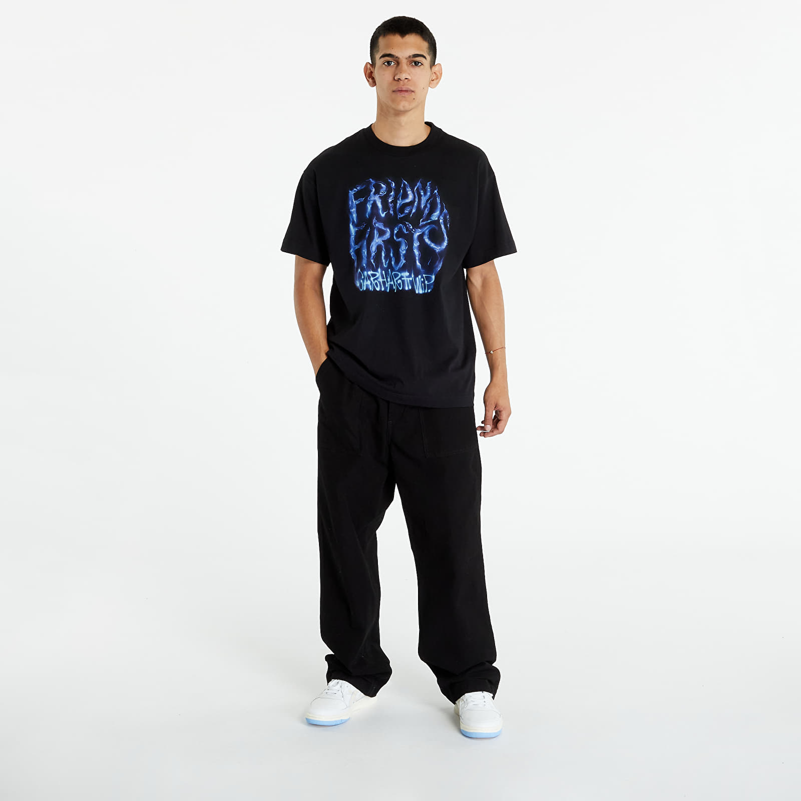 T-shirts Carhartt WIP Short Sleeve Babybrush FF T-S Black