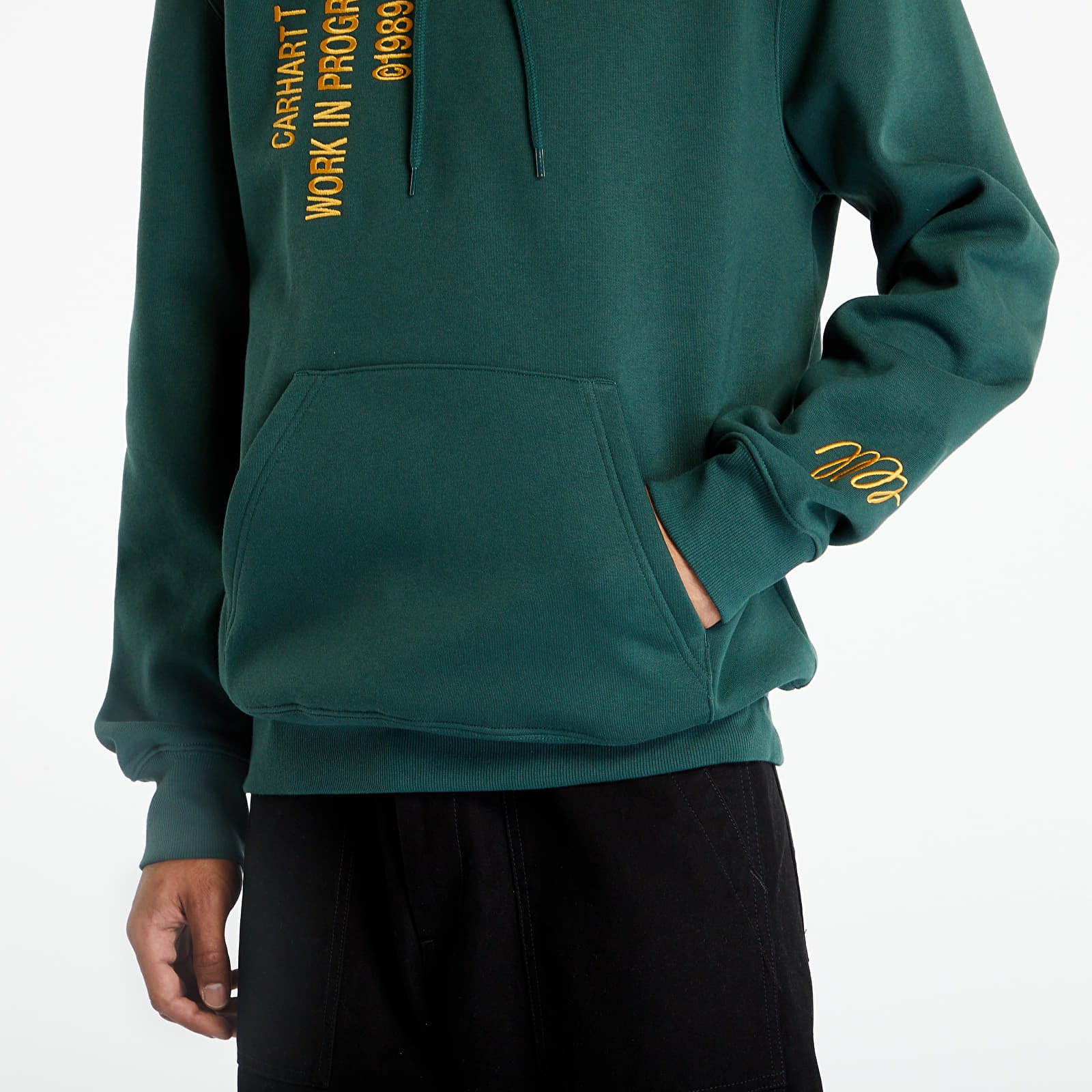 Carhartt canopy cheap green hoodie