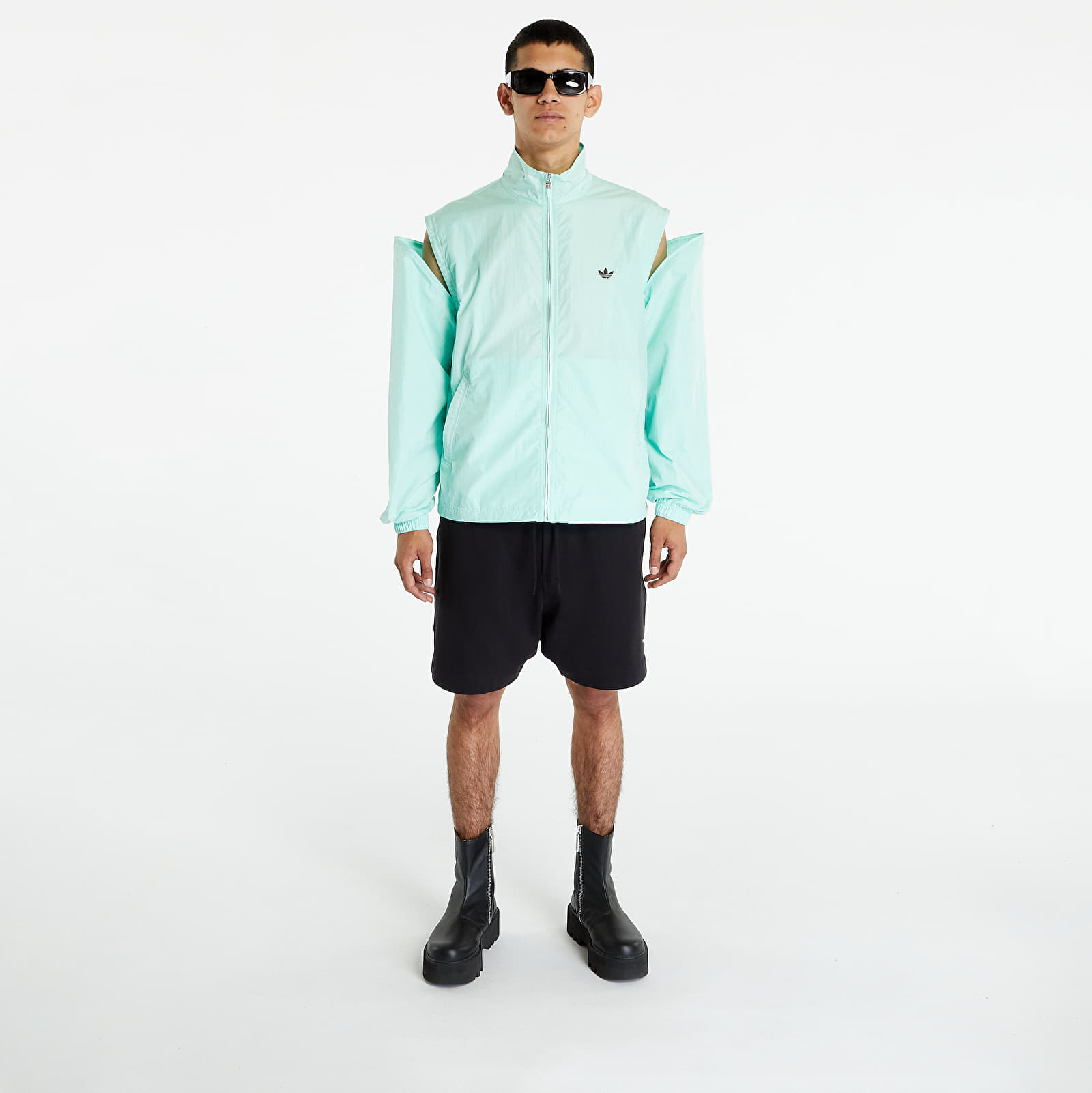 Coach Jackets adidas x Wales Bonner Nylon Anorak Jacket Clear Mint